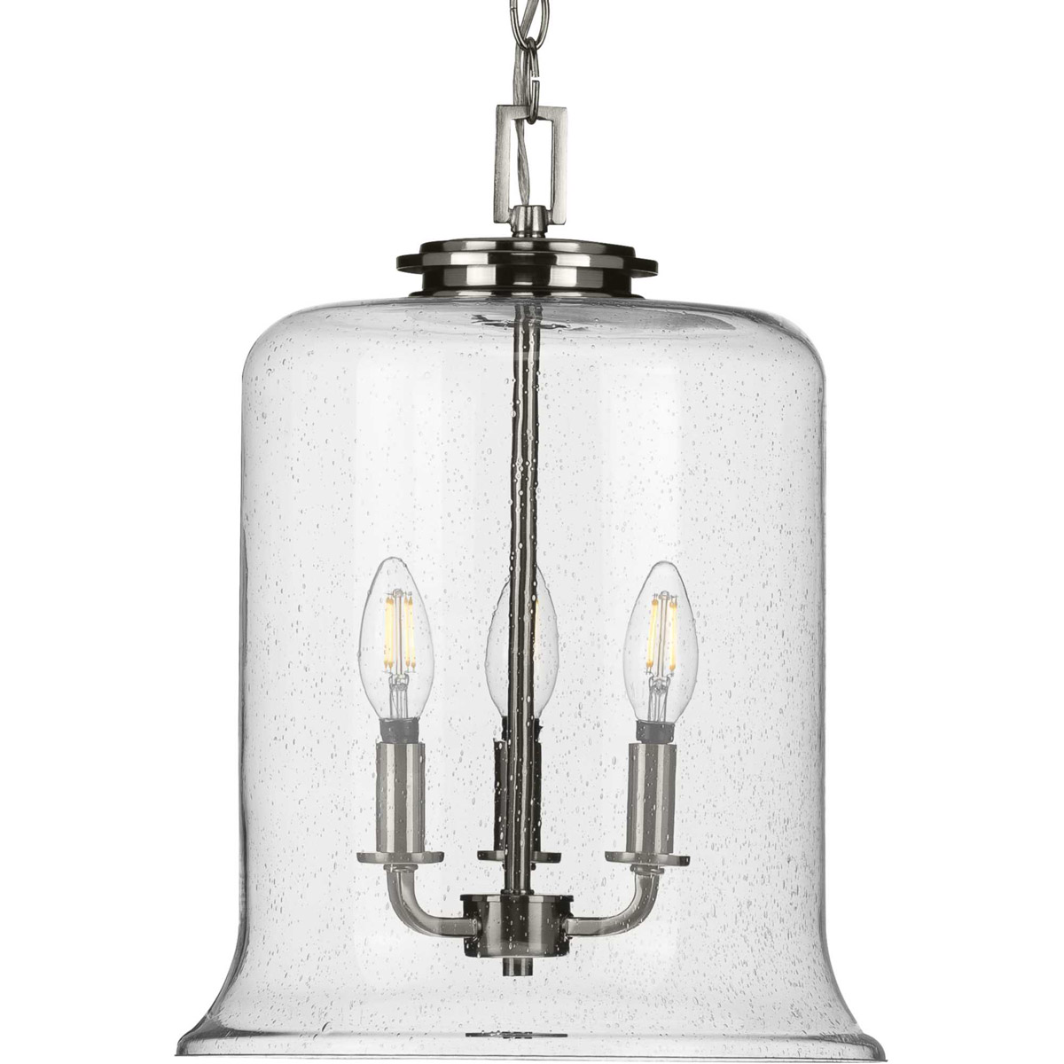 Winslett 3 Light 12.88 inch Brushed Nickel Pendant Ceiling Light