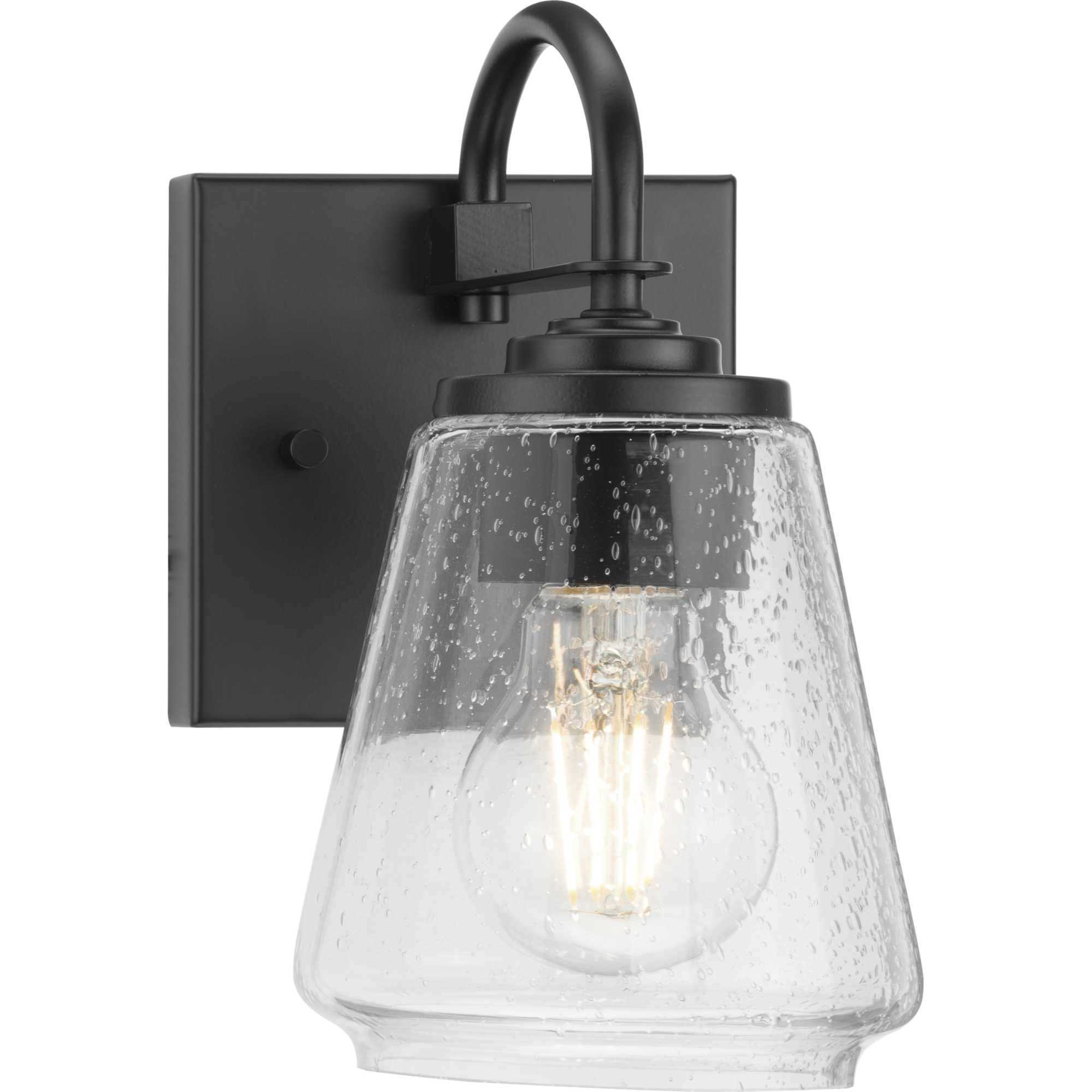Martenne 1 Light 4.62 inch Matte Black Bathroom Vanity Light Wall Light