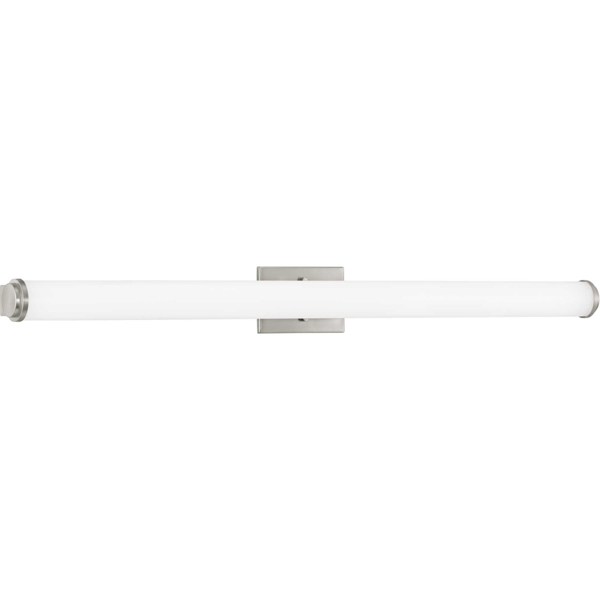 Phase 1.1 LED LED 48 inch Brushed Nickel Linear Bath Bar Wall Light, Progress LED