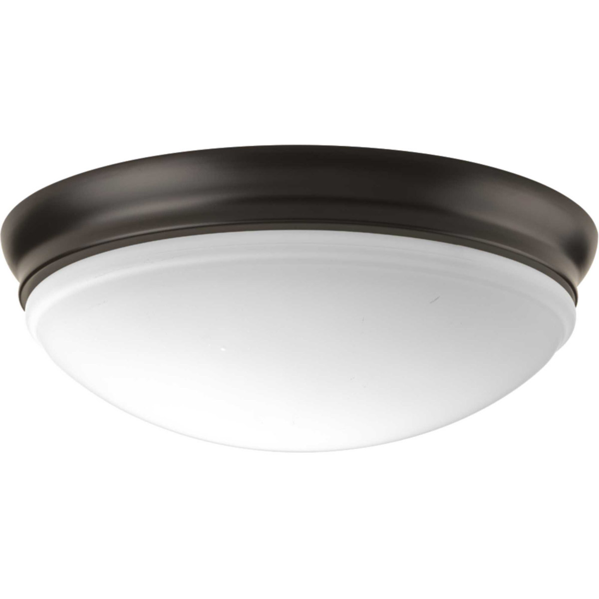 LED Flush Mount LED 13.5 inch Antique Bronze Flush Mount Ceiling Light, Progress LED