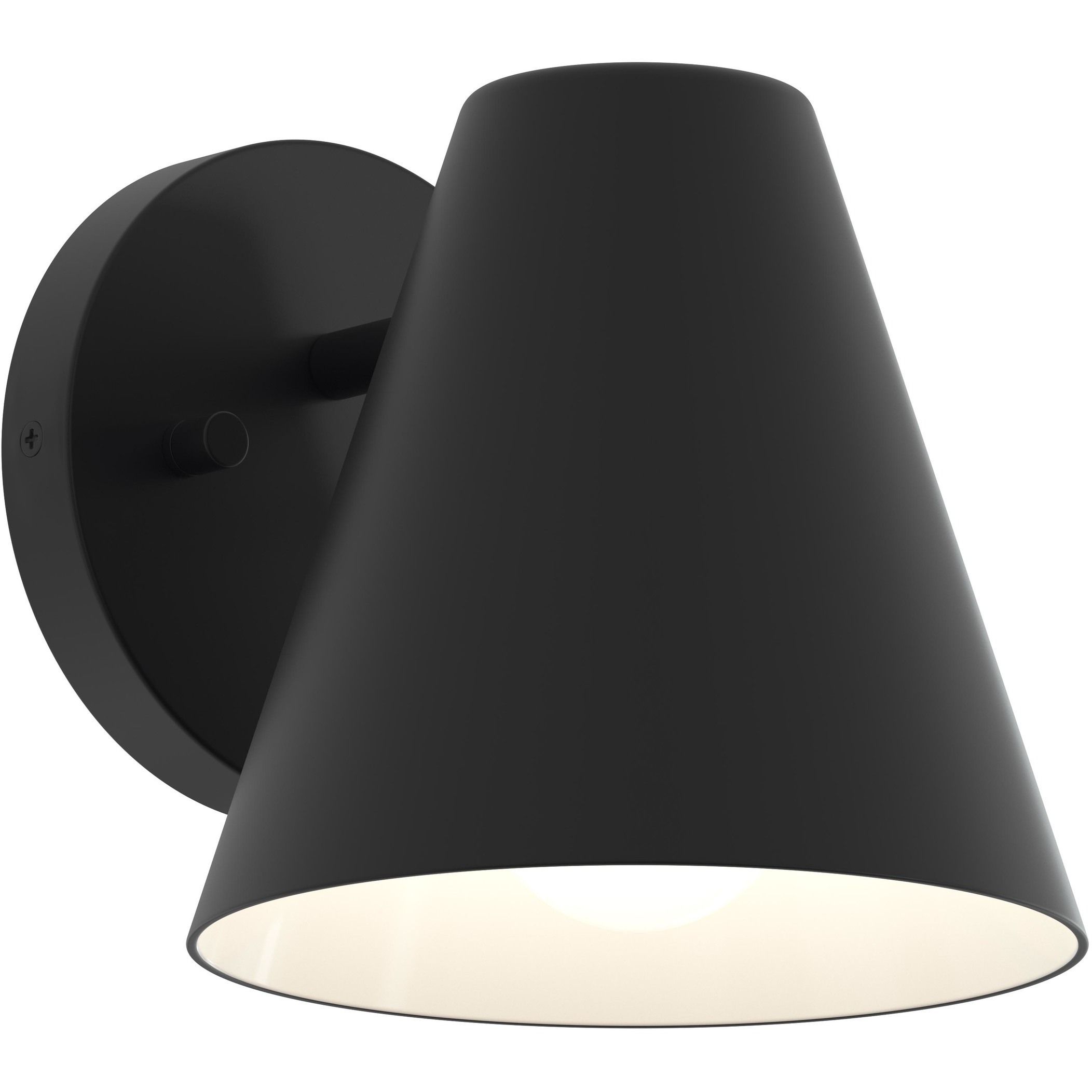 Mik 1 Light 6.25 inch Matte Black Outdoor Wall Light