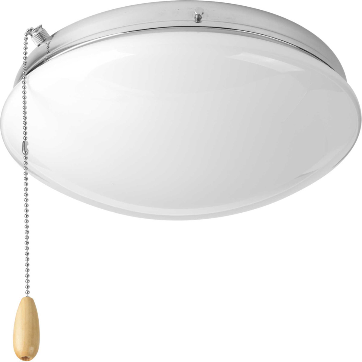 AirPro LED Polished Chrome Fan Light Kit