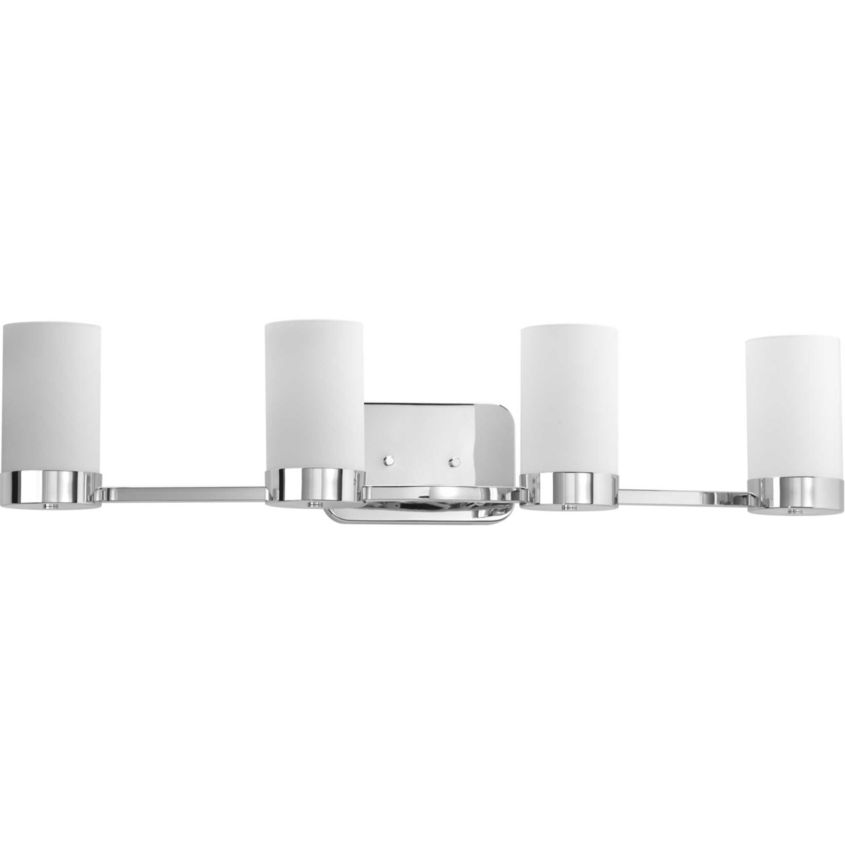 Elevate 4 Light 34.5 inch Polished Chrome Bath Vanity Wall Light, Design Series