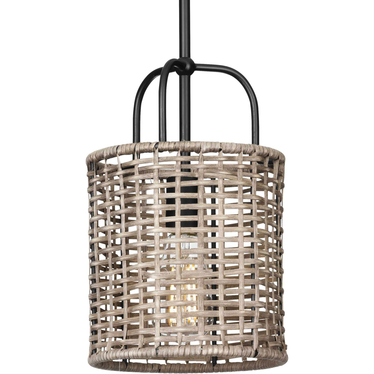 Lavelle 1 Light 8 inch Matte Black Mini Pendant Ceiling Light
