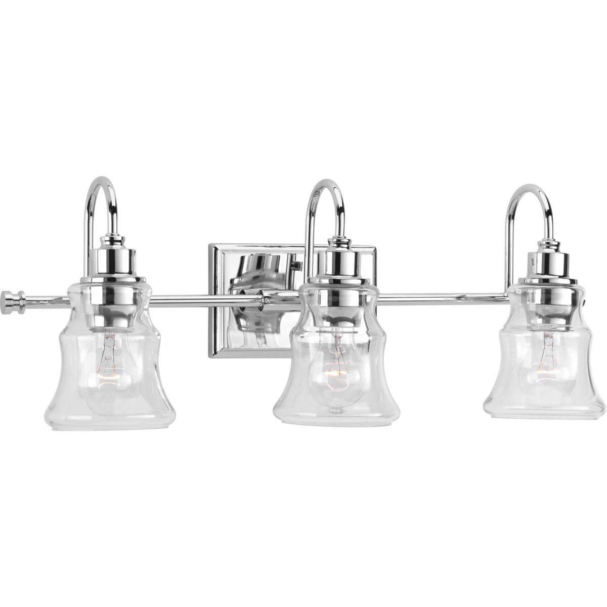 Litchfield 3 Light 24 inch Polished Chrome Bath Vanity Wall Light