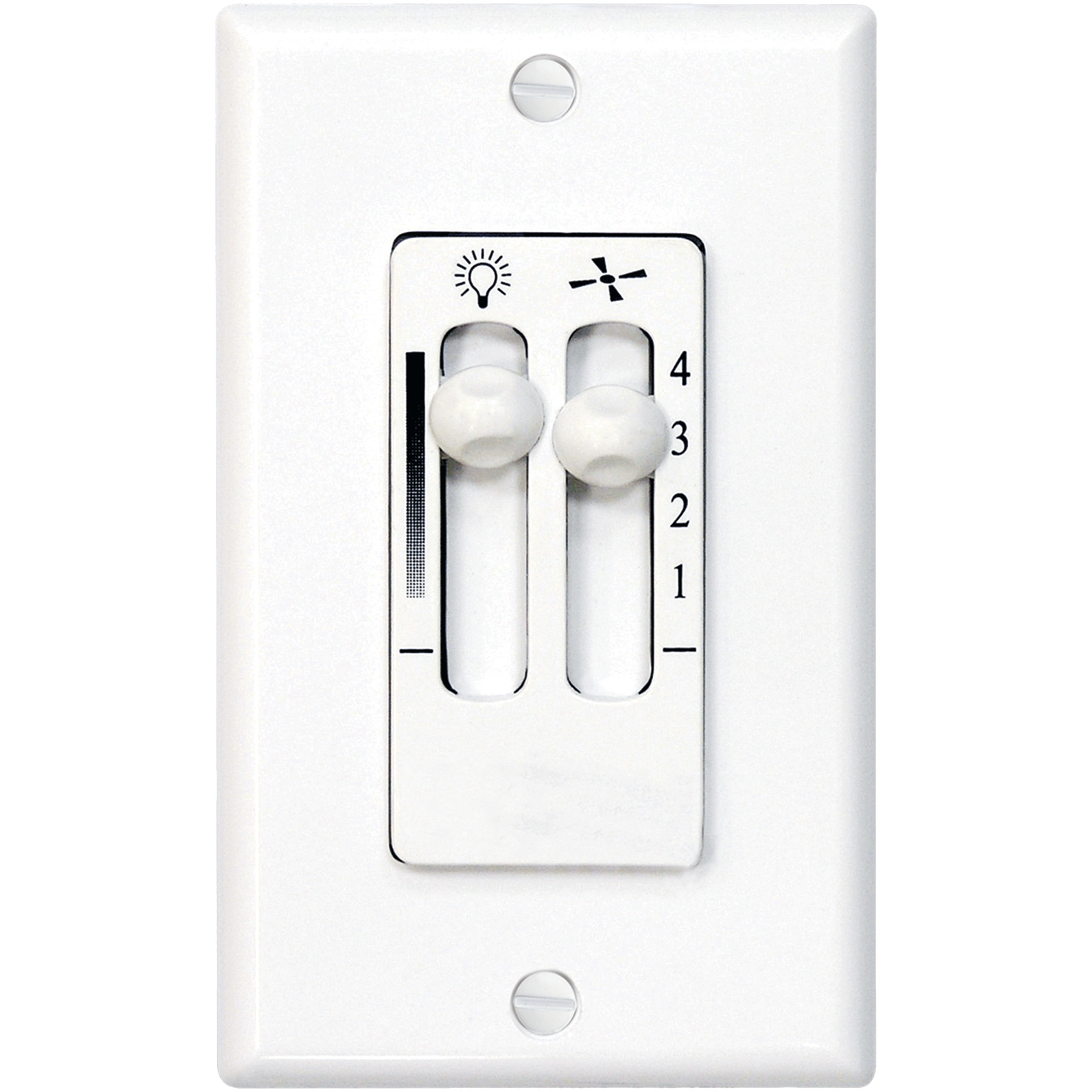 AirPro 120 White Ceiling Fan Wall Control