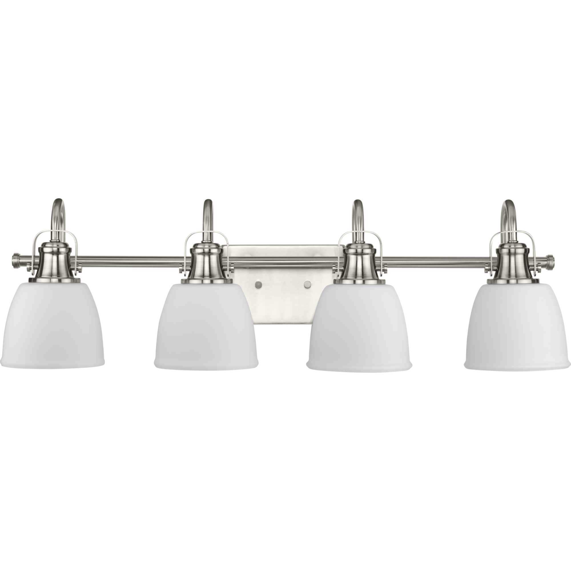 Preston 4 Light 30.5 inch Brushed Nickel Vanity Light Wall Light