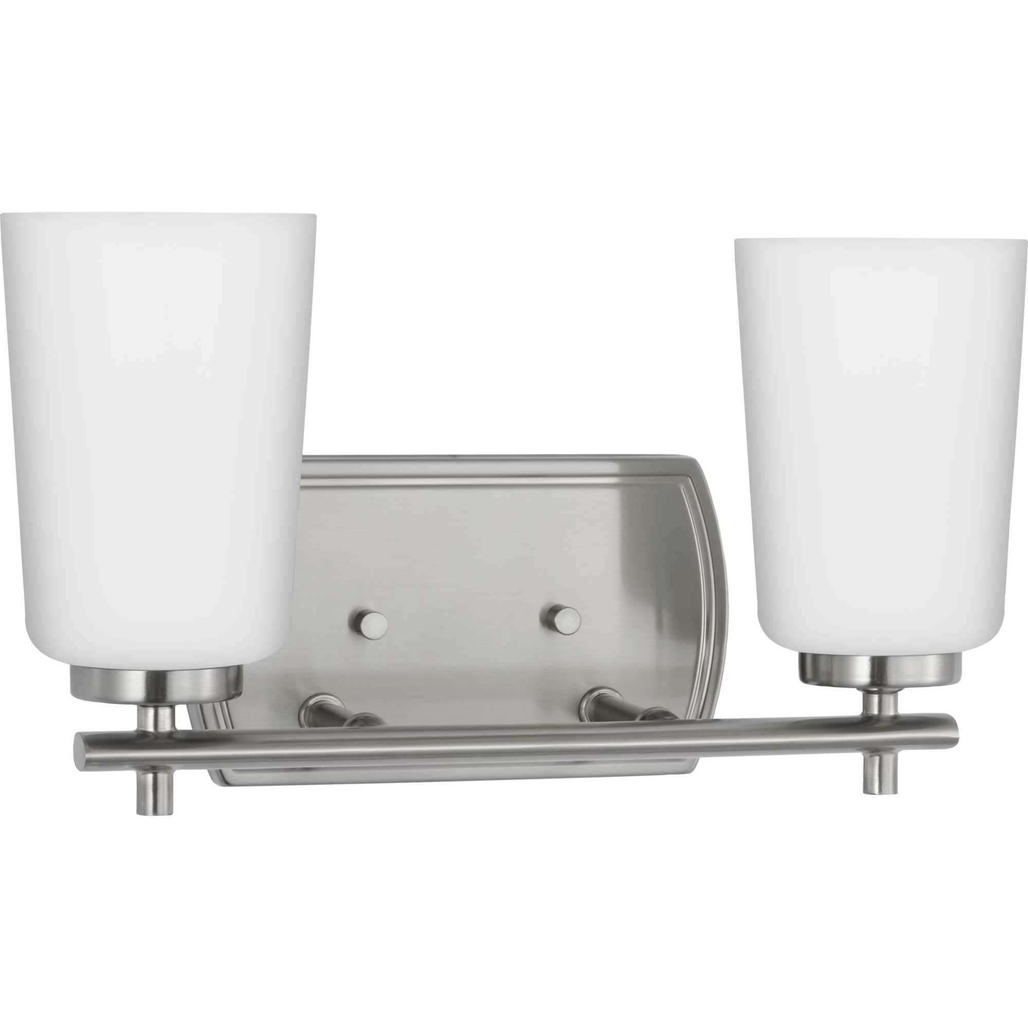 Adley 2 Light 13.88 inch Brushed Nickel Bath Vanity Light Wall Light