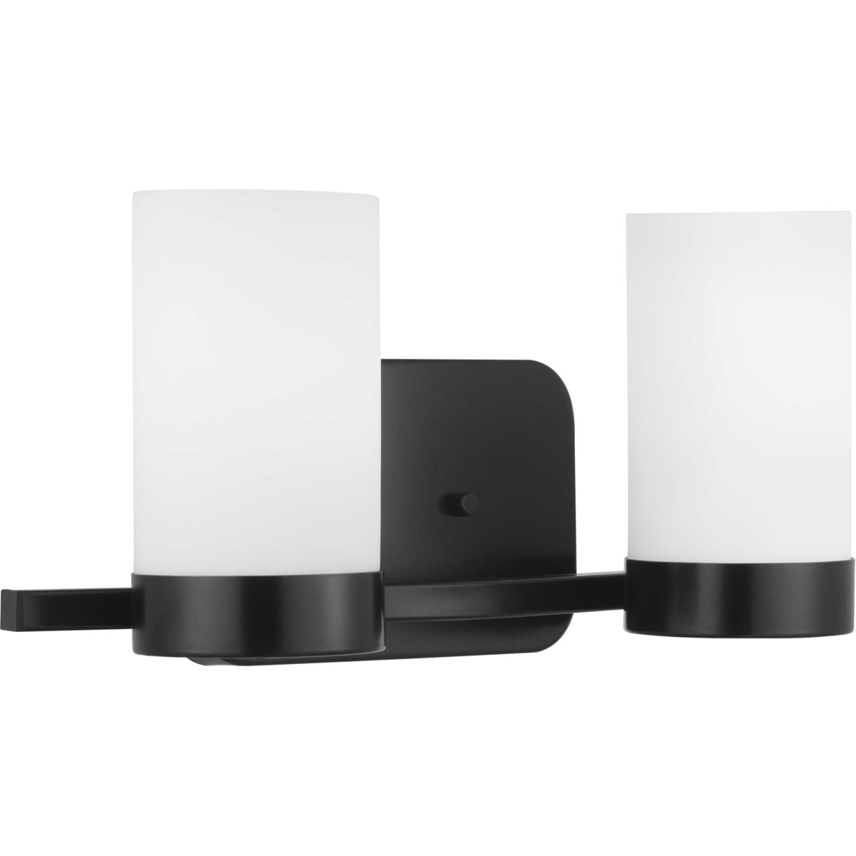 Elevate 2 Light 15 inch Matte Black Bath Vanity Wall Light, Design Series