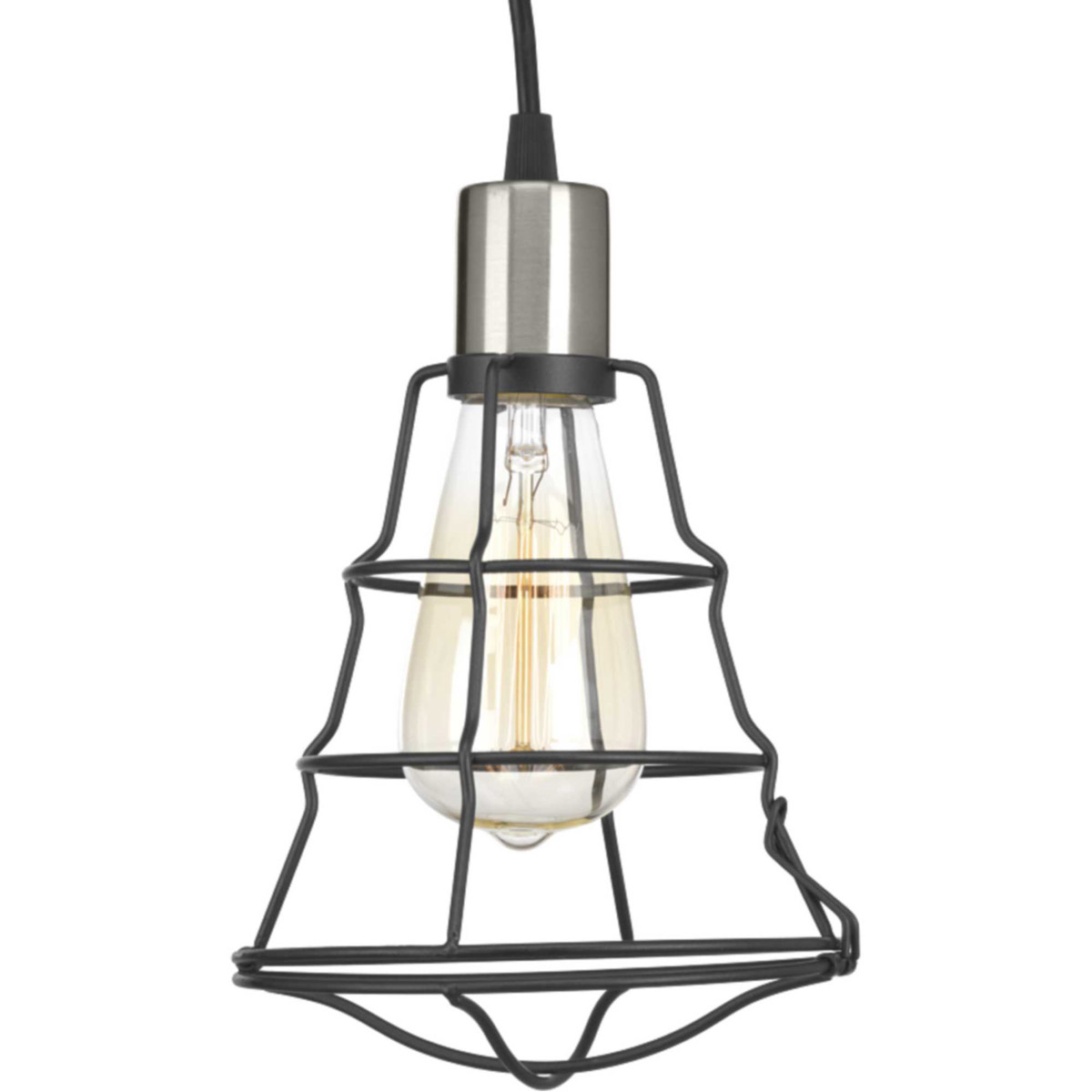 Gauge 1 Light 6.13 inch Graphite Mini-Pendant Ceiling Light