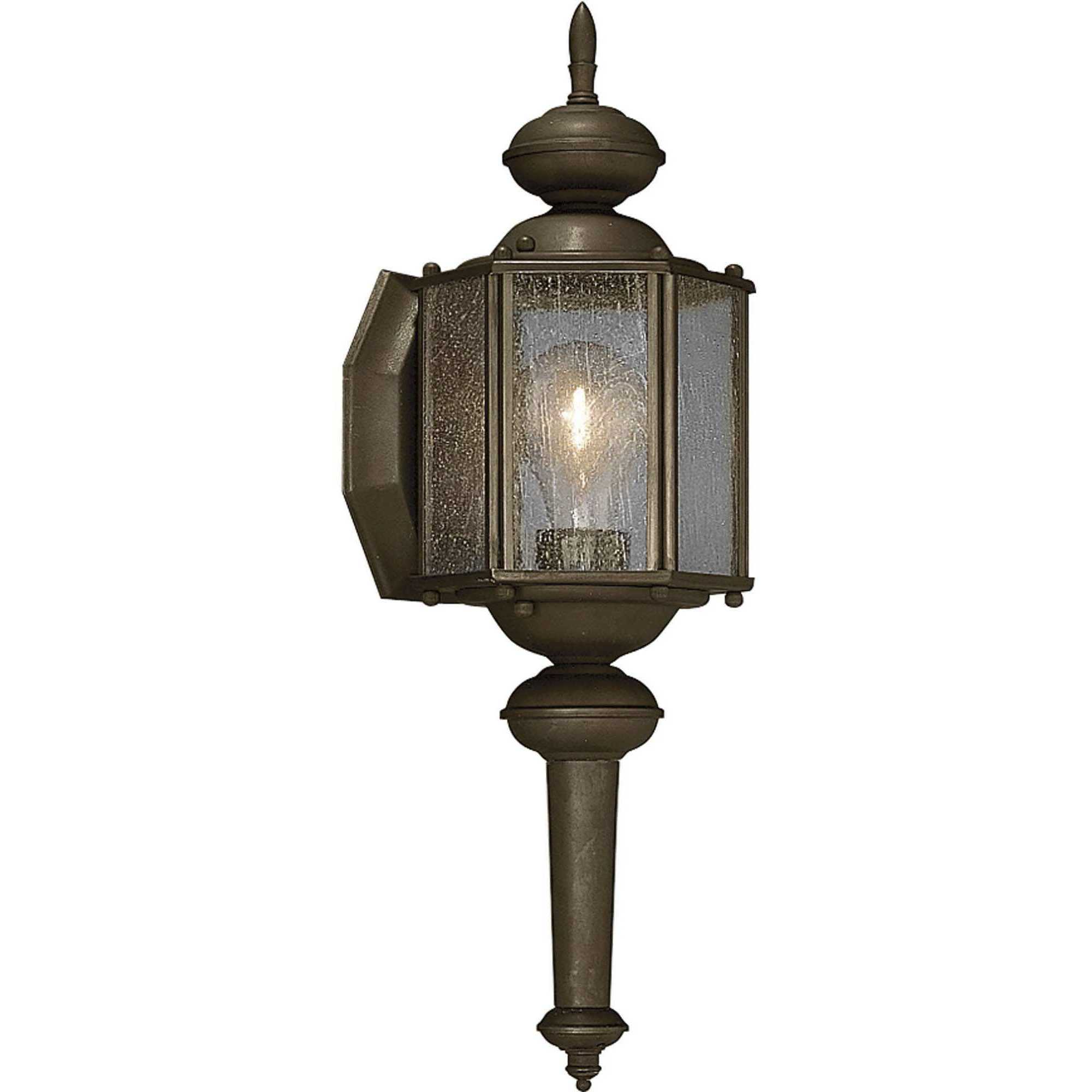 Progress P5773 20 Roman Coach 1 Light 14 inch Antique Bronze Outdoor Wall Lantern Small