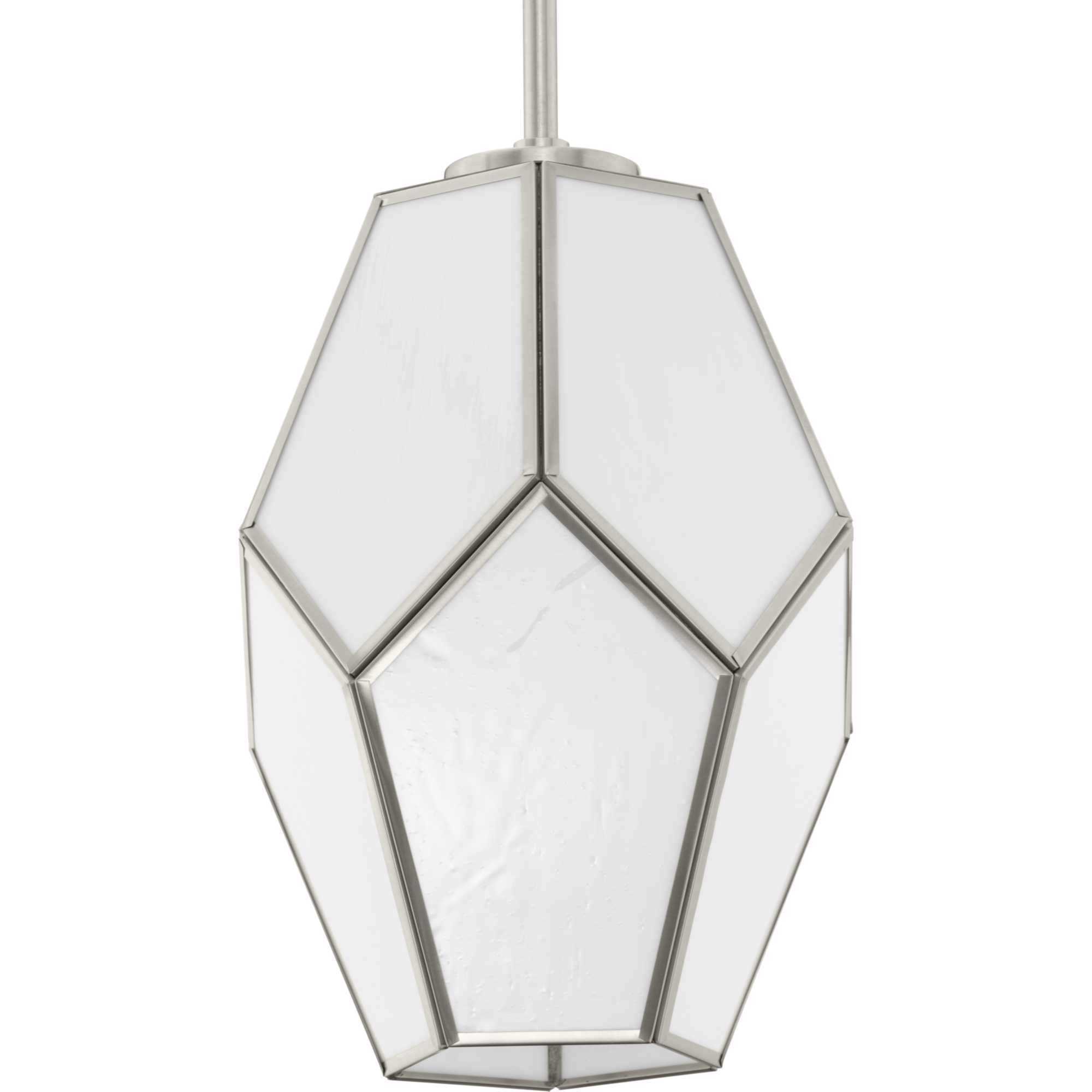 Latham 1 Light 9 inch Brushed Nickel Pendant Ceiling Light