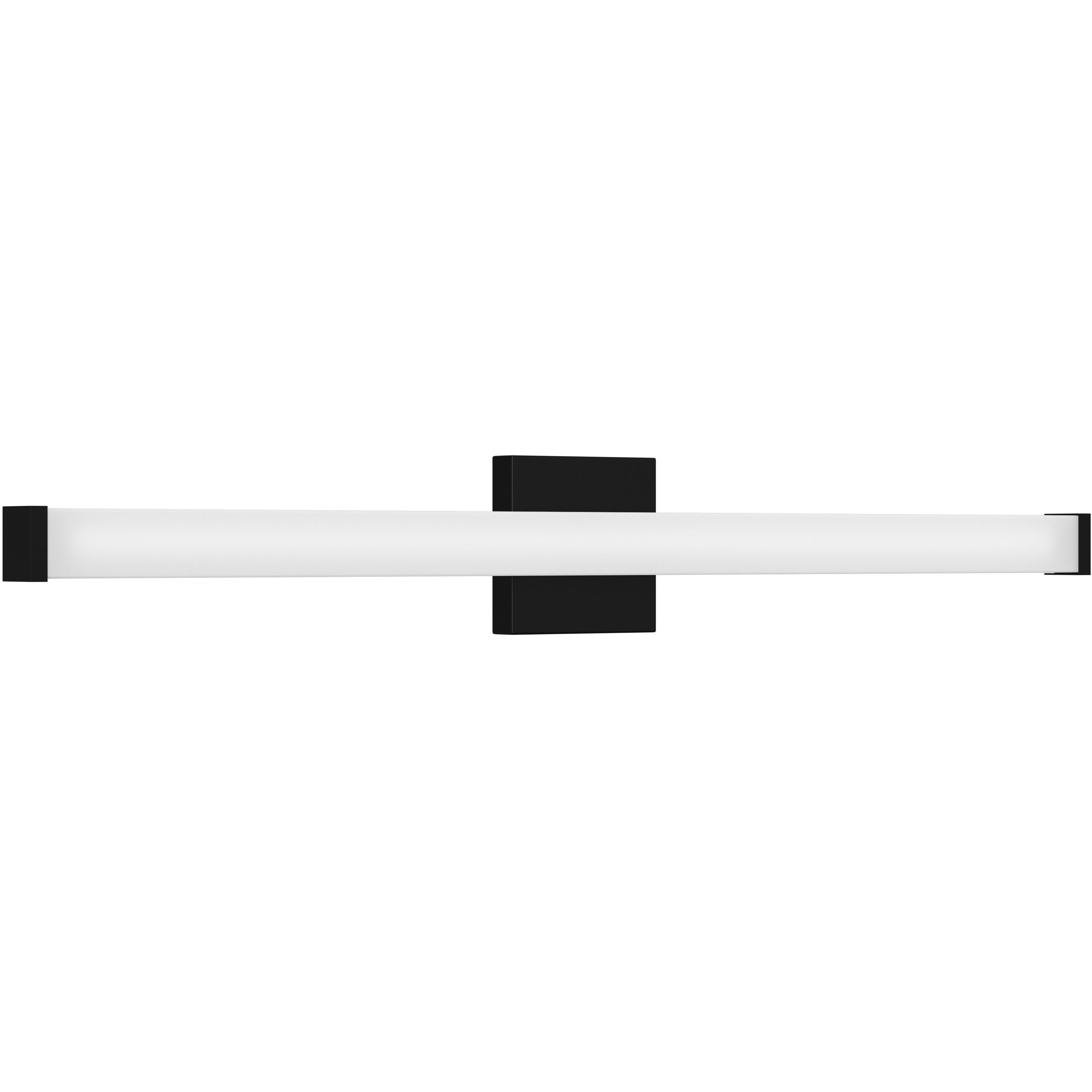 Phase 6.1 LED 36 inch Black Linear Vanity Light Wall Light