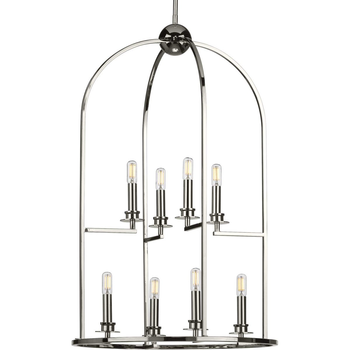 Seneca 8 Light 19.63 inch Polished Nickel Foyer Pendant Ceiling Light