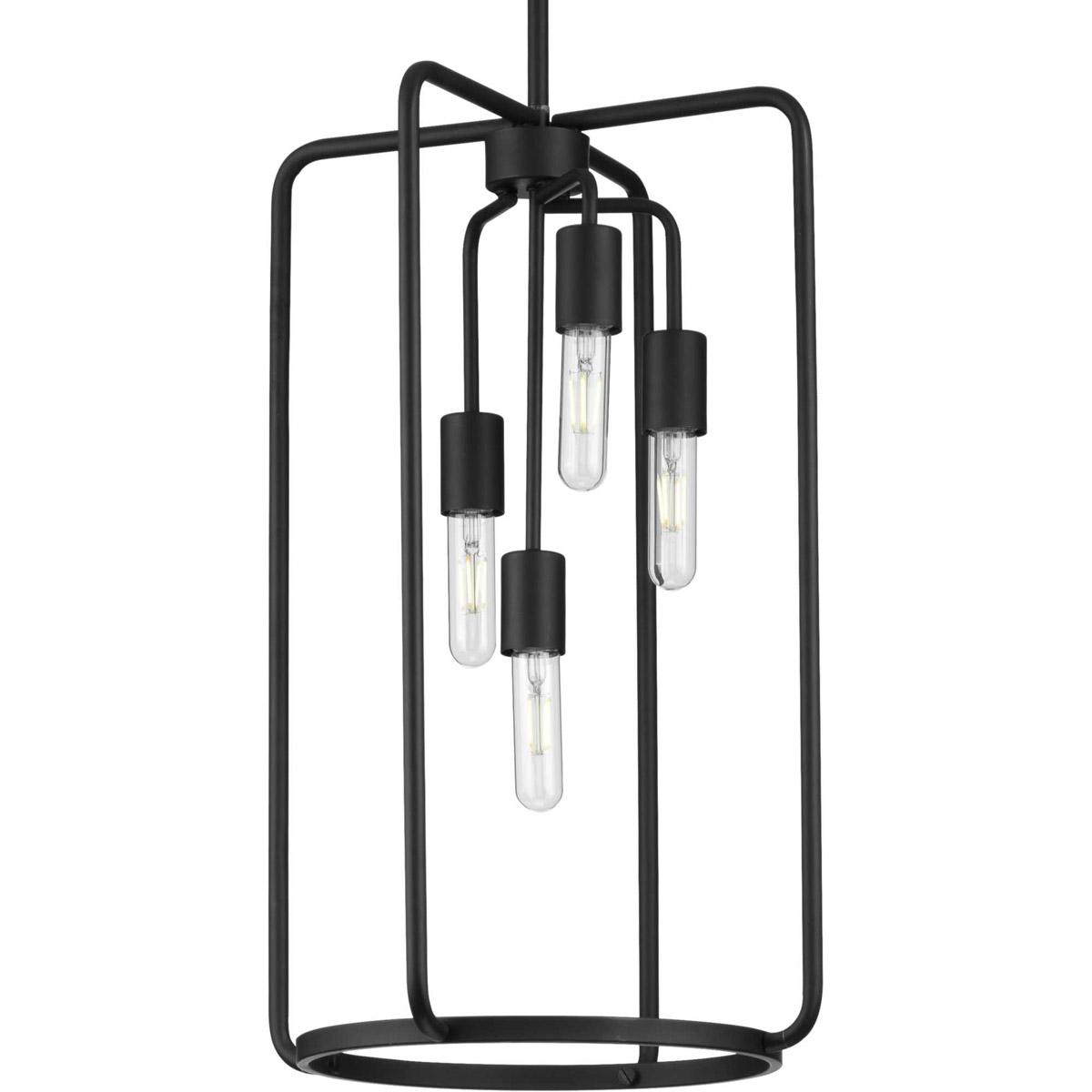 Bonn 4 Light 14.5 inch Matte Black Pendant Ceiling Light