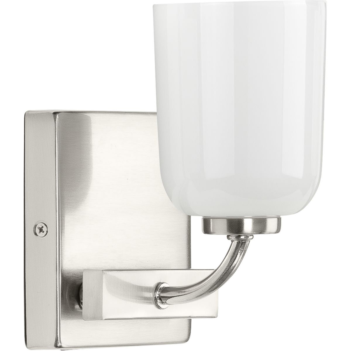 Moore 1 Light 4.75 inch Brushed Nickel Bath Vanity Wall Light
