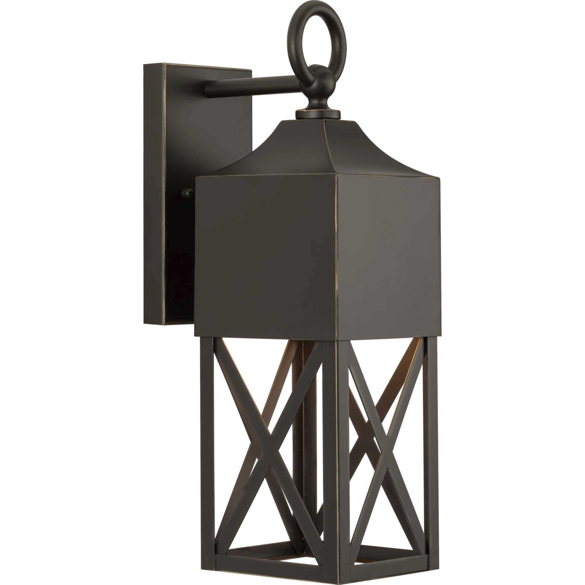 Birkdale 1 Light 18 inch Antique Bronze Outdoor Wall Lantern