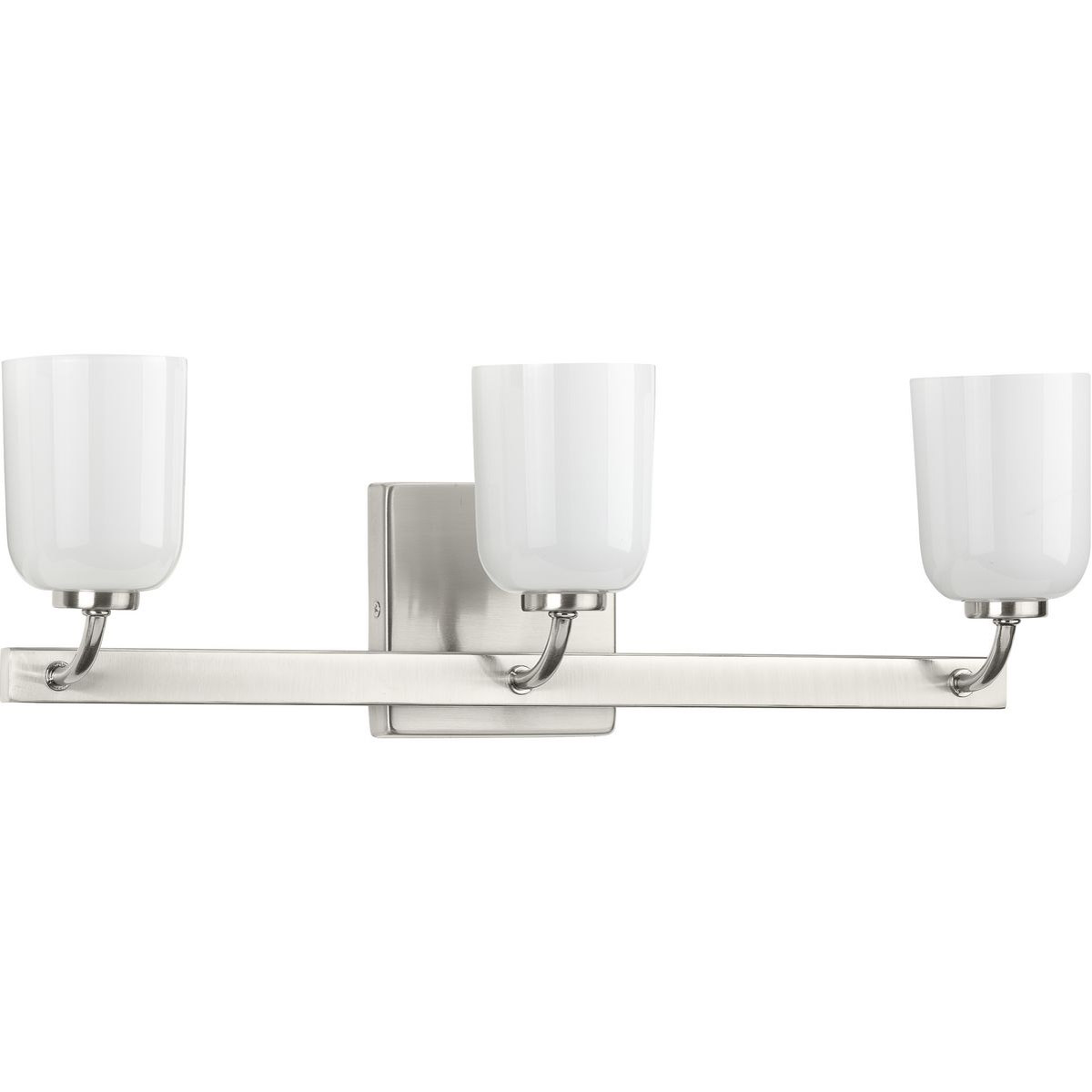 Moore 3 Light 21.63 inch Brushed Nickel Bath Vanity Wall Light