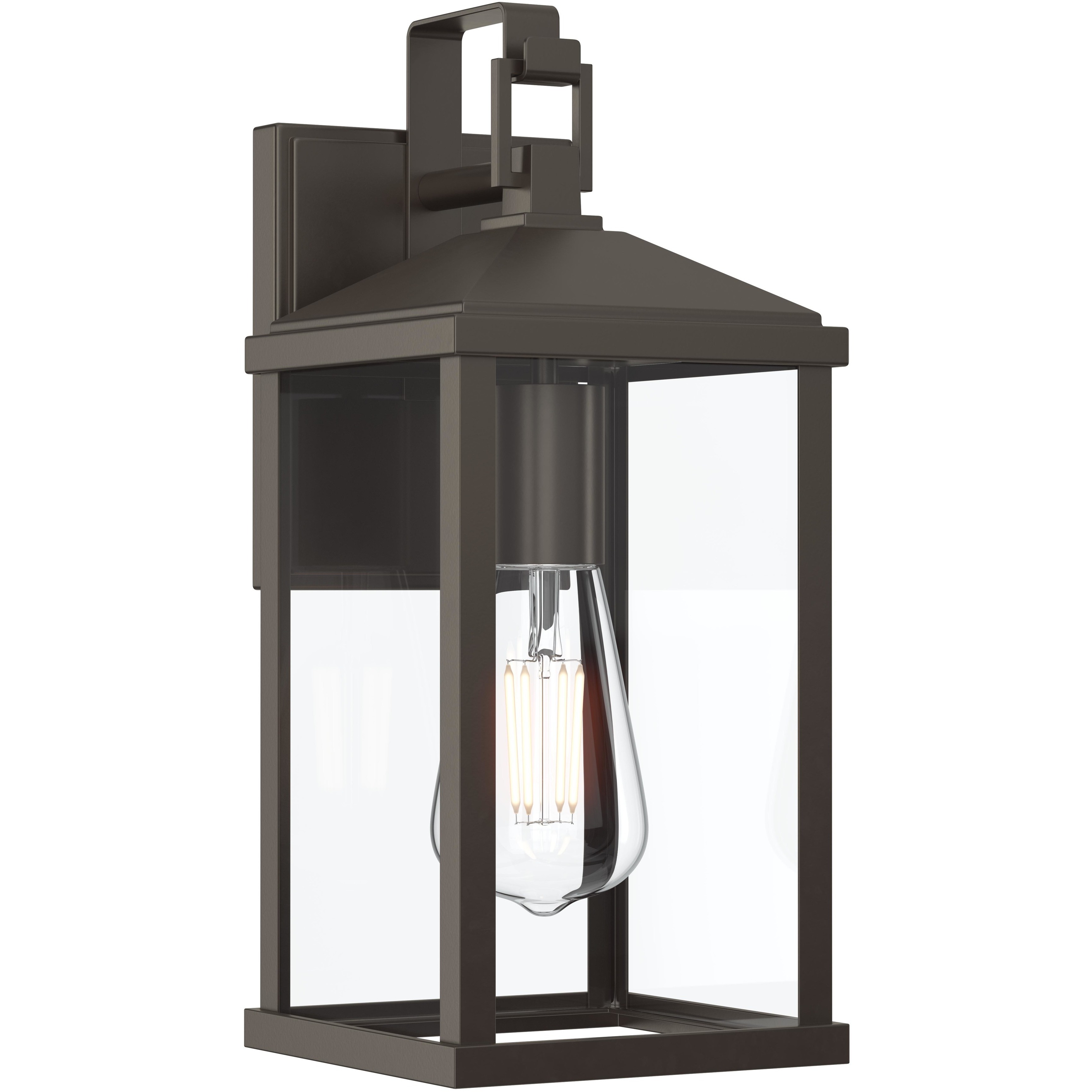 Cantley 1 Light 13.25 inch Antique Bronze Outdoor Wall Lantern