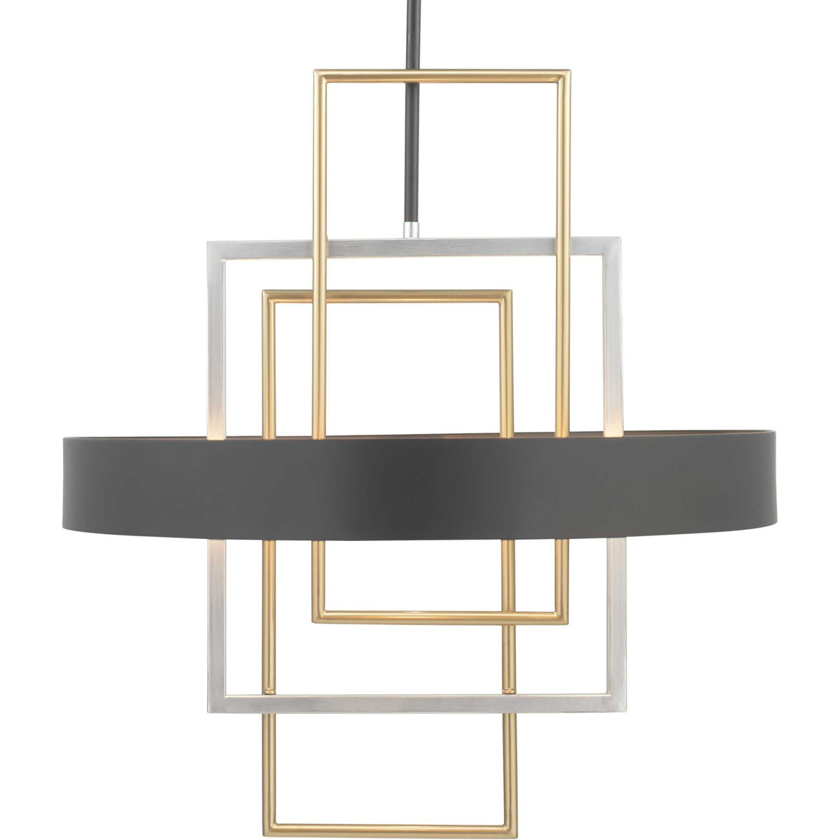 Adagio 6 Light 24 inch Matte Black Pendant Ceiling Light, Design Series