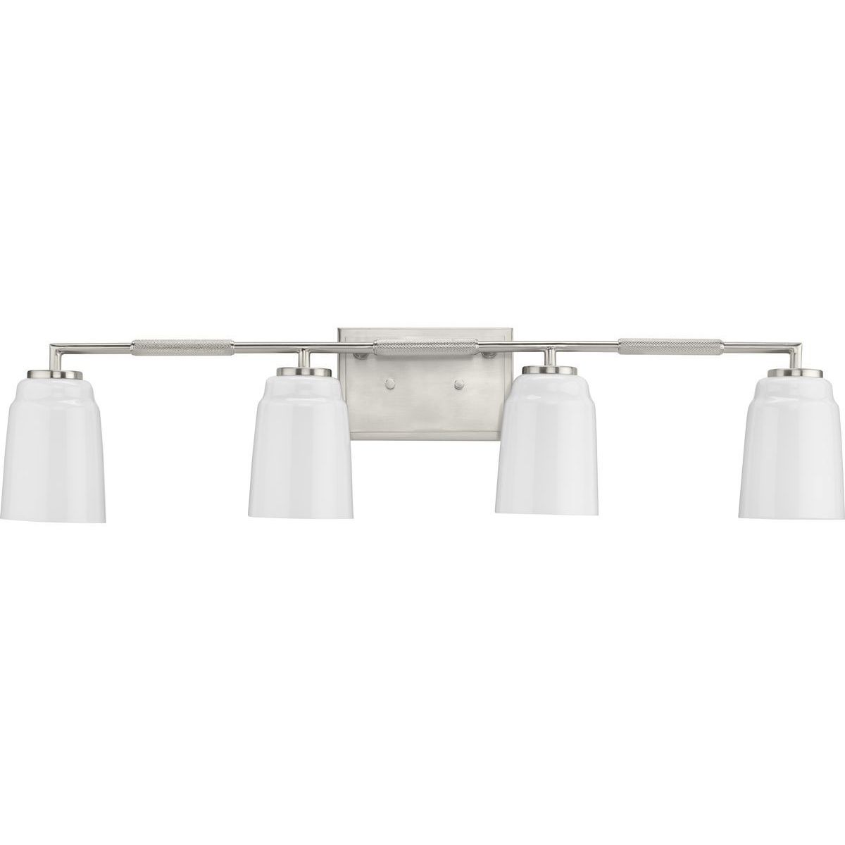 Spenser 4 Light 32.87 inch Brushed Nickel Vanity Light Wall Light