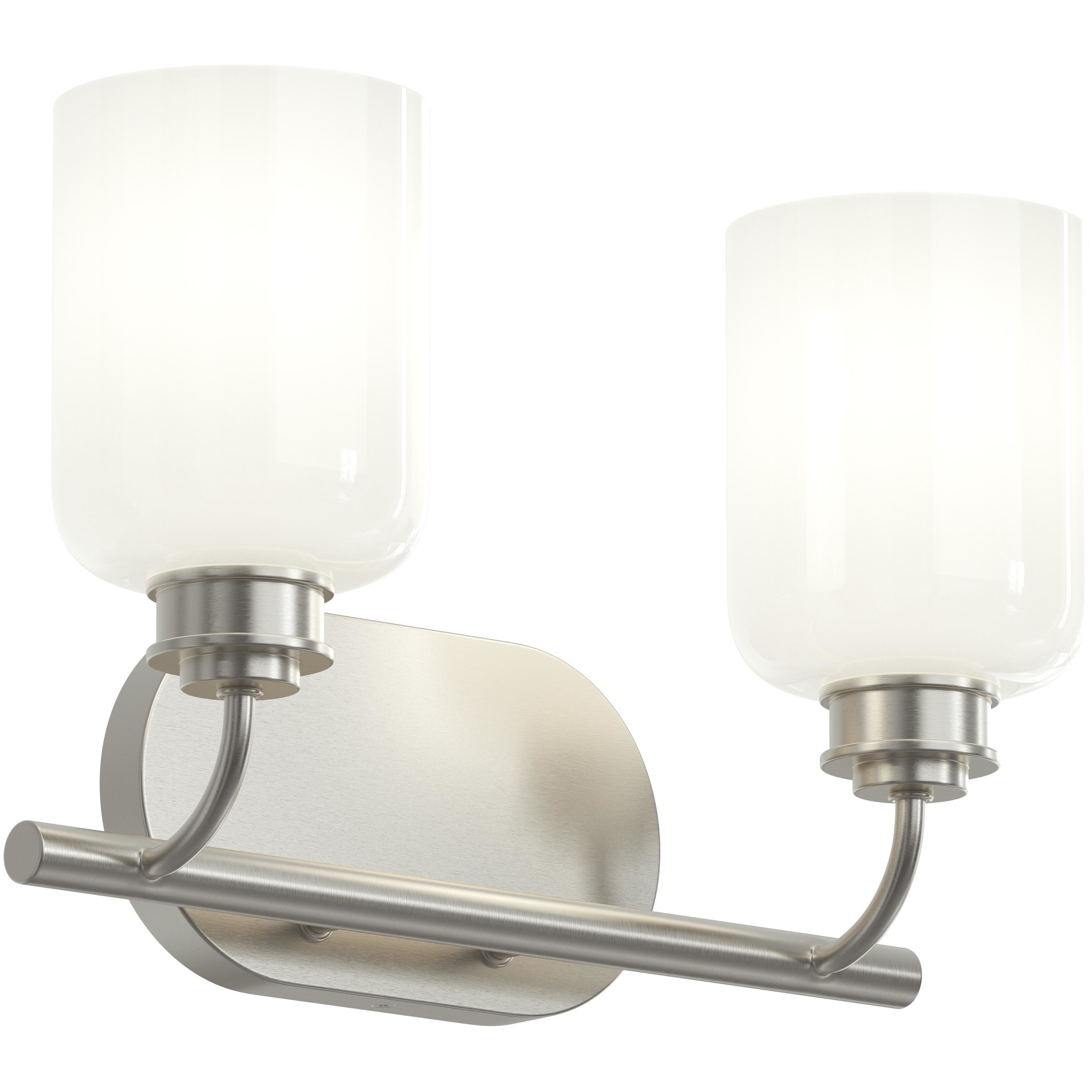 Reines 2 Light 14.75 inch Brushed Nickel Bath Vanity Wall Light