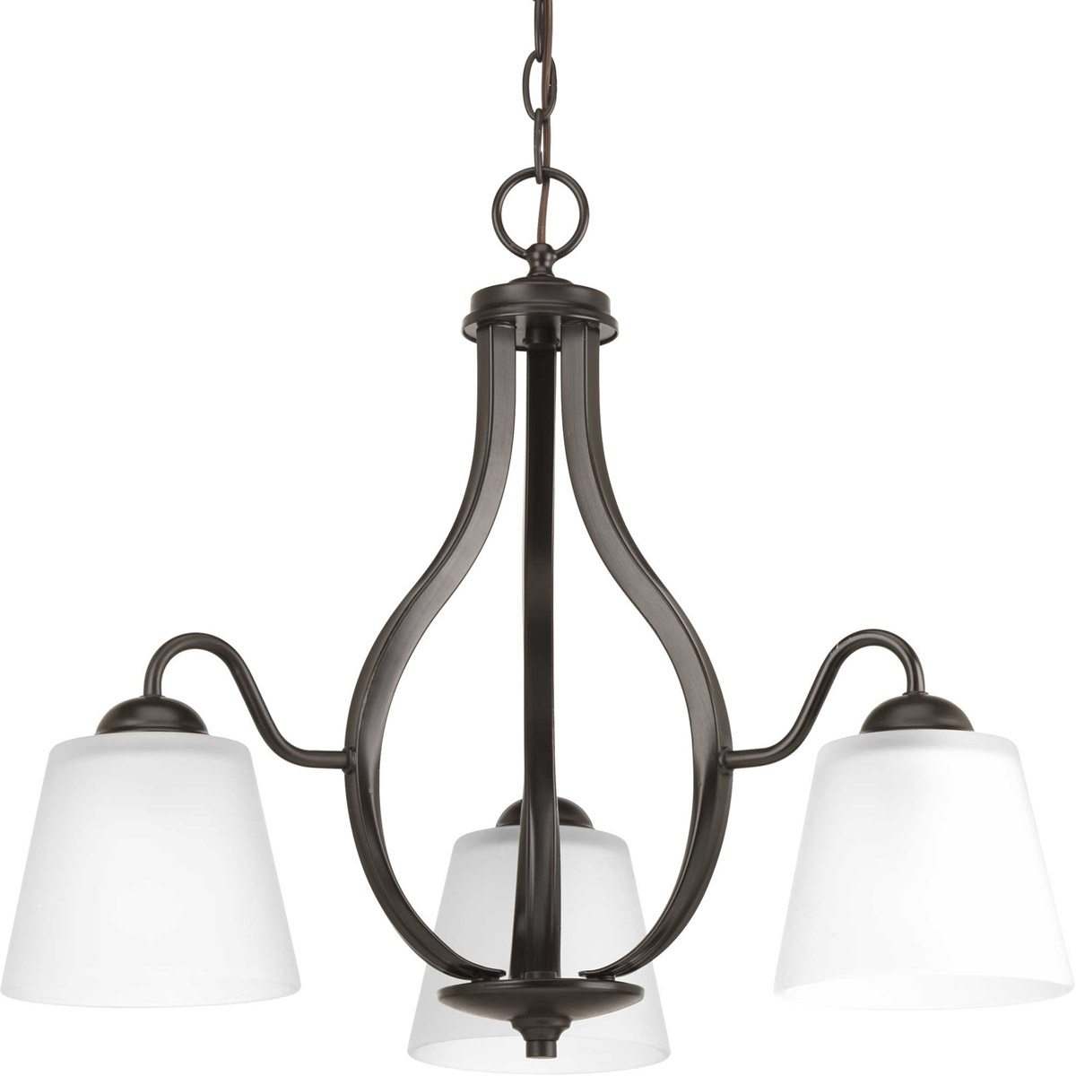 Arden 3 Light 22 inch Antique Bronze Chandelier Ceiling Light