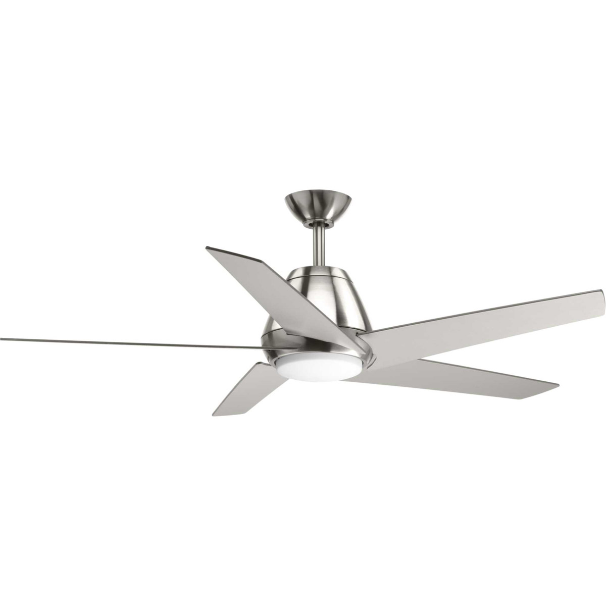Progress P2582-0930K Gust 54 inch Brushed Nickel with Silver