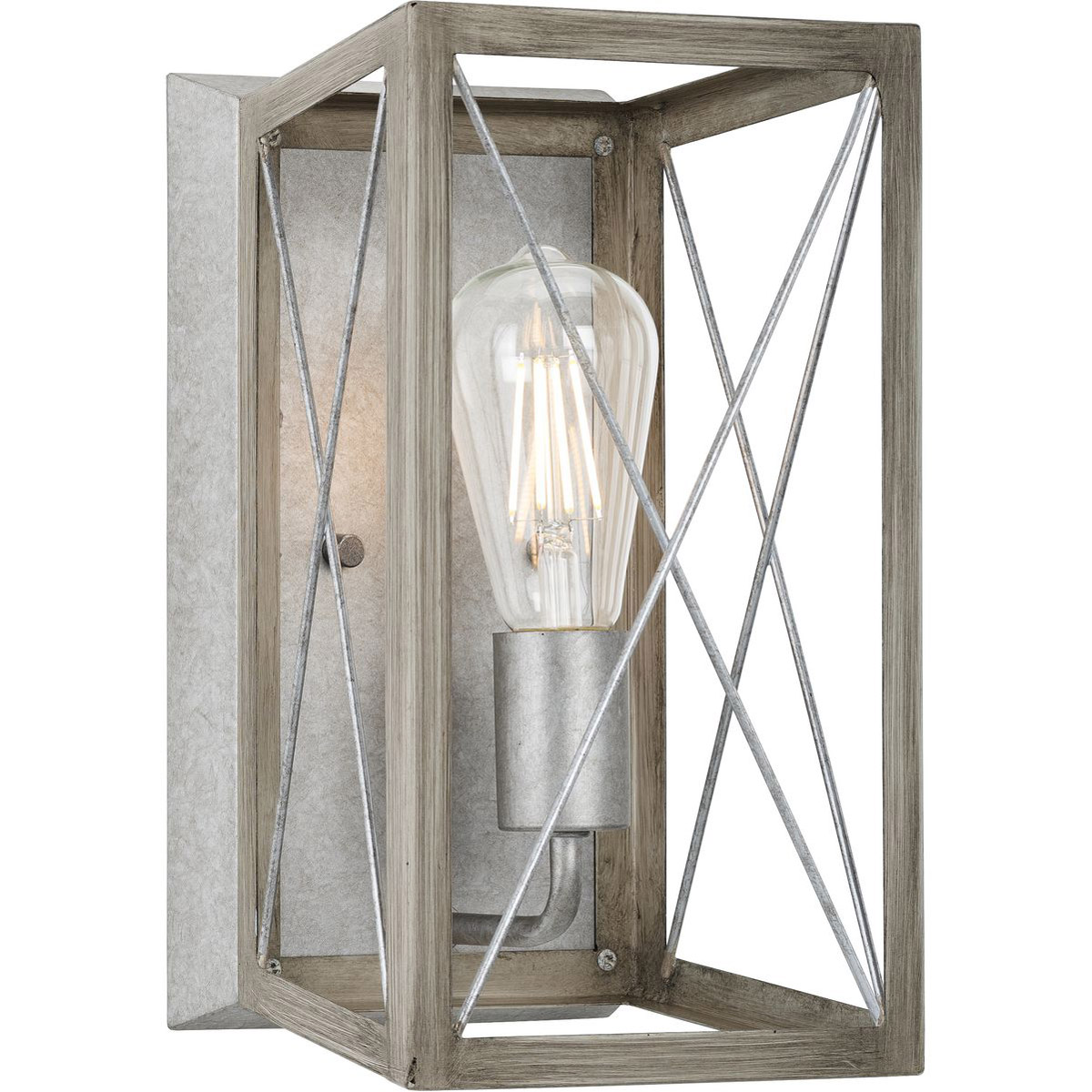 Briarwood 1 Light 6 inch Galvanized Finish Wall Sconce Wall Light