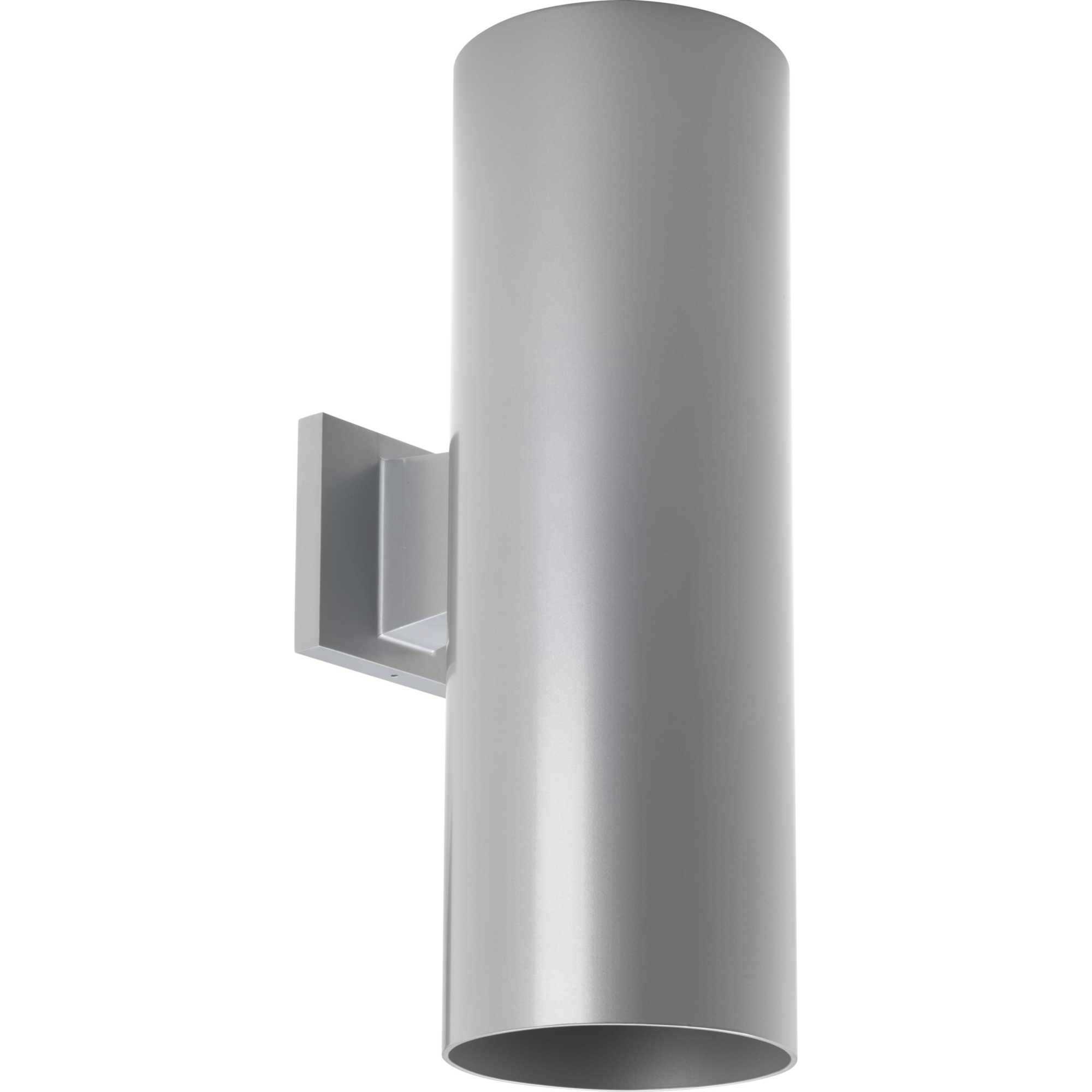Progress P5642-82/30K Cylinder LED 18 inch Metallic Gray Outdoor Wall  Cylinder in Metallic Grey, Progress LED