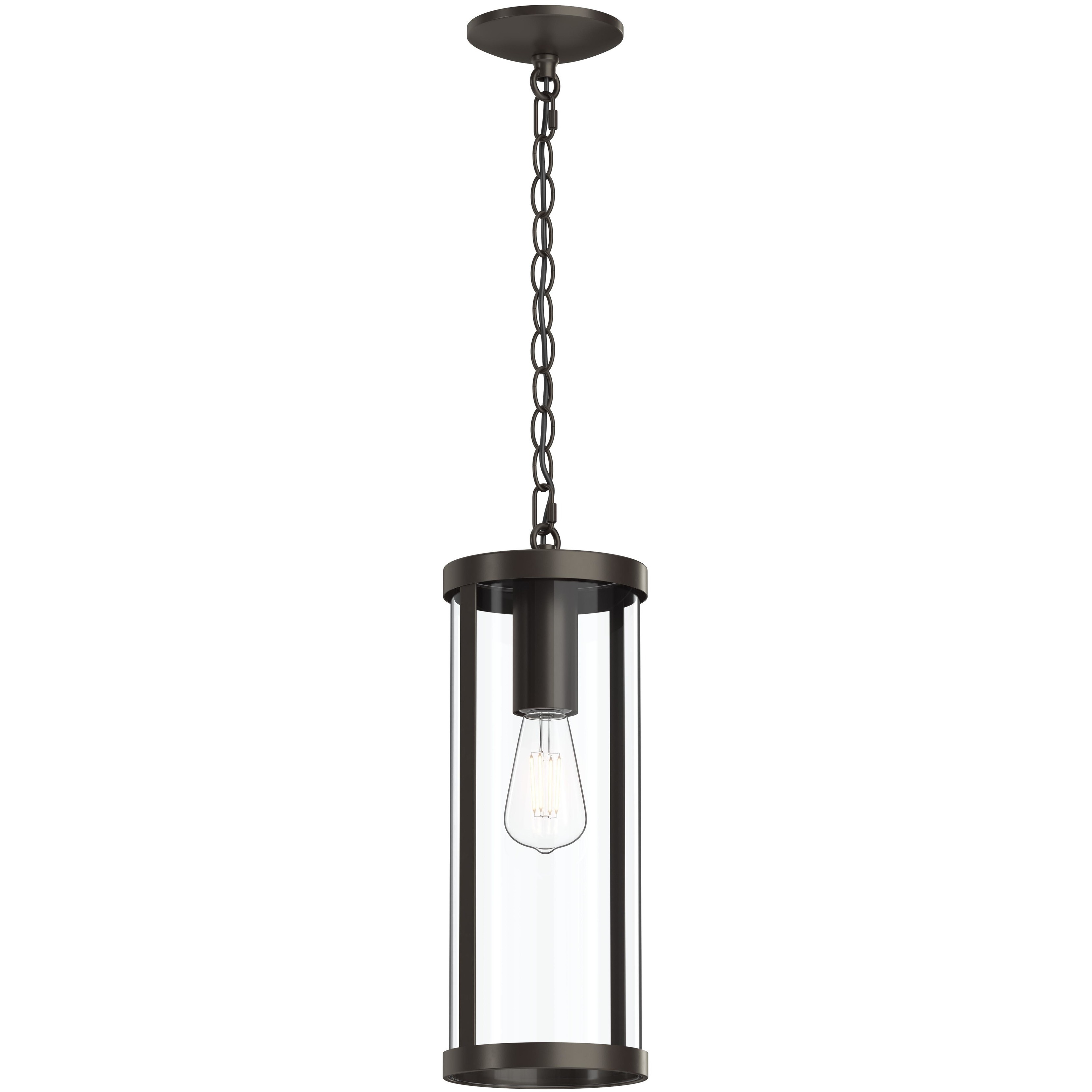 Kagen 1 Light 6.5 inch Antique Bronze Outdoor Pendant Light