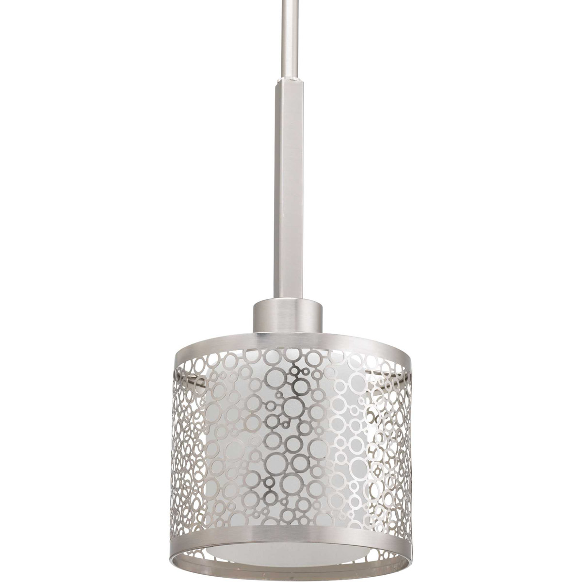 Mingle 1 Light 6 inch Brushed Nickel Mini-Pendant Ceiling Light