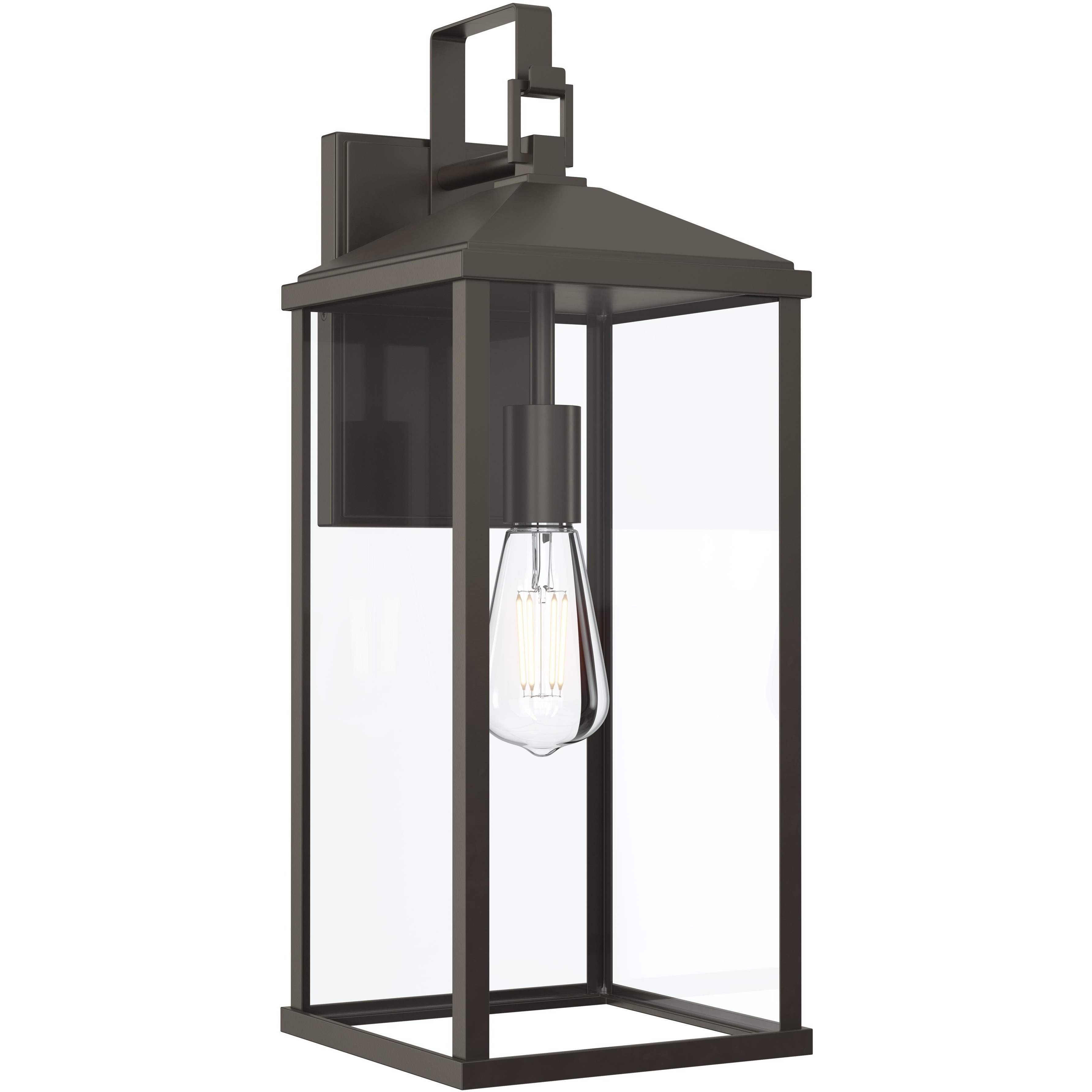 Cantley 1 Light 20 inch Antique Bronze Outdoor Wall Lantern