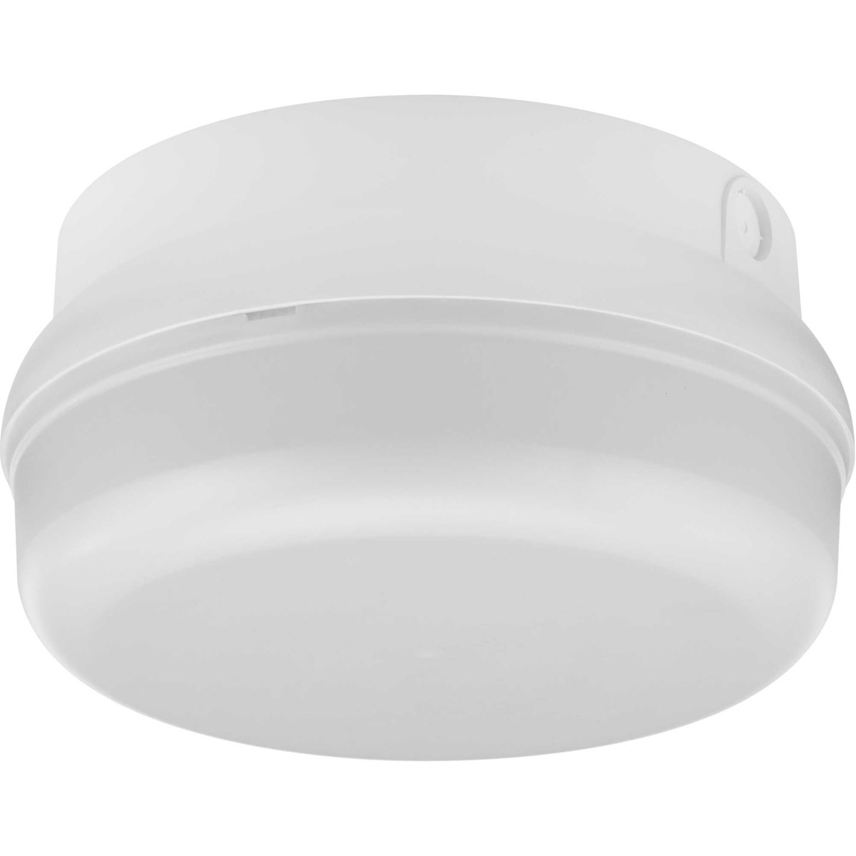 Hard Nox LED 9.9 inch Satin White Outdoor Flush Mount in Matte White, Progress LED