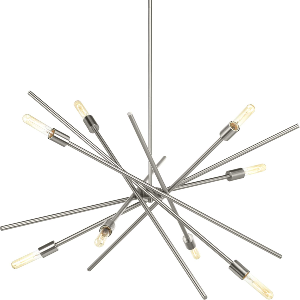 Progress P400109-009 Astra 8 Light 42 inch Brushed Nickel
