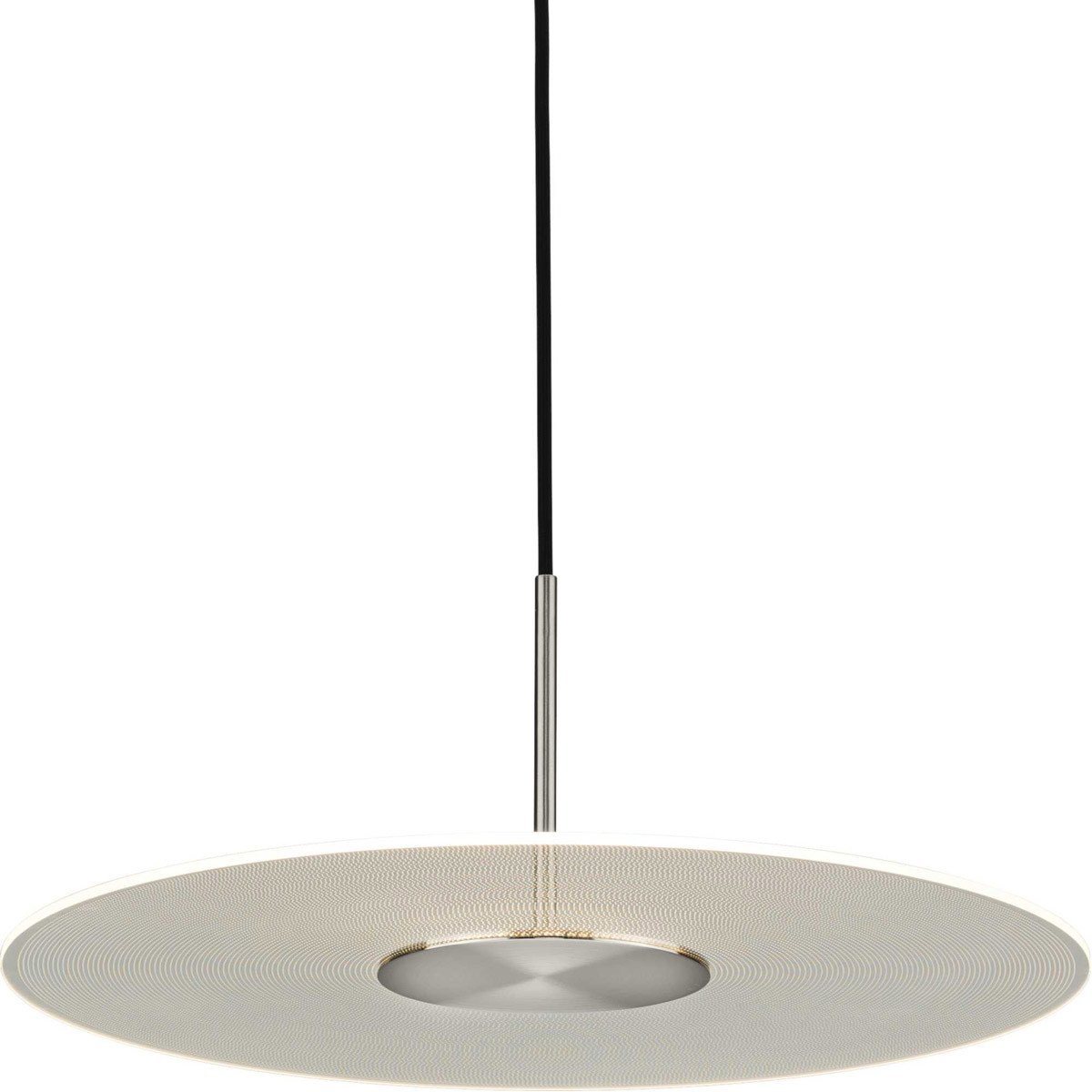 Spoke LED LED 17.72 inch Brushed Nickel Pendant Ceiling Light, Progress LED