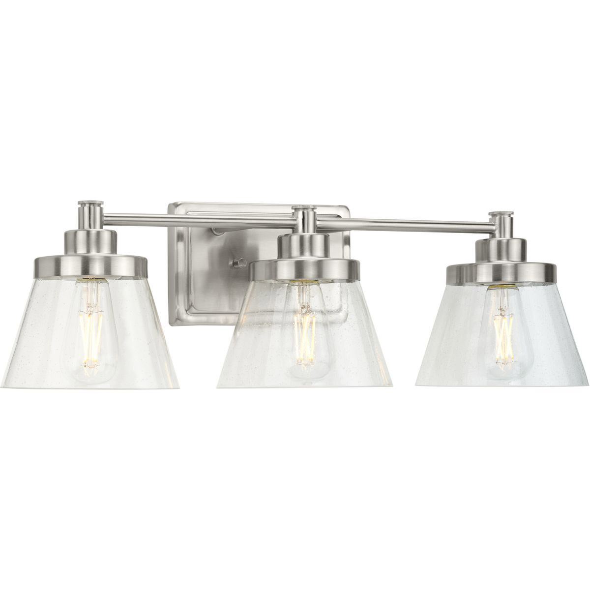 Lakeview 3-Light Vanity Light - Clear Shade