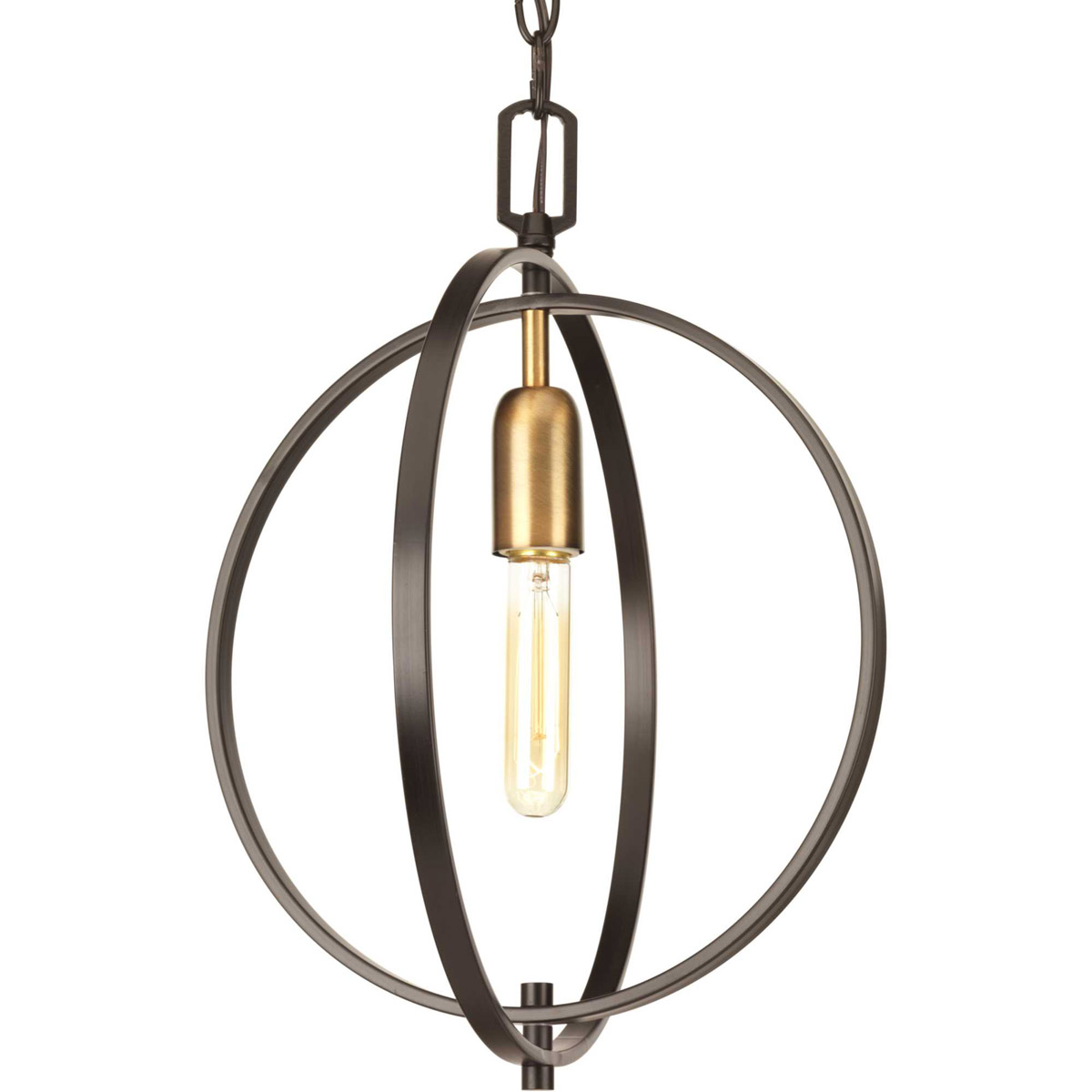 Swing 1 Light 14 inch Antique Bronze Pendant Ceiling Light, Small
