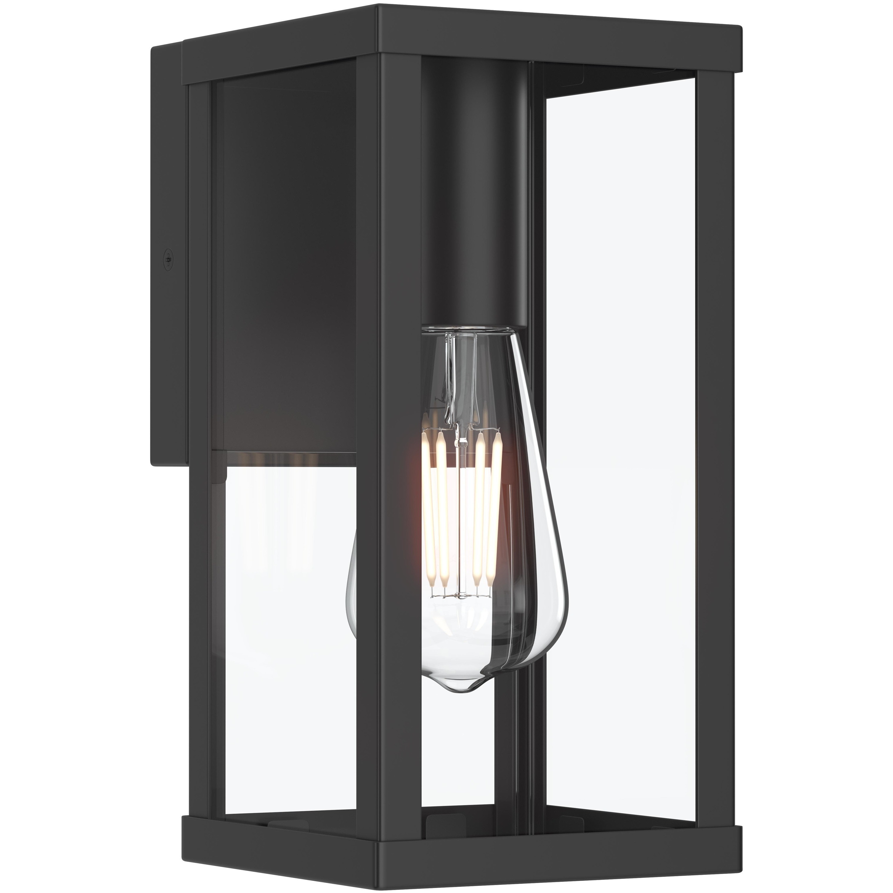 Ryle 1 Light 10 inch Matte Black Outdoor Wall Lantern