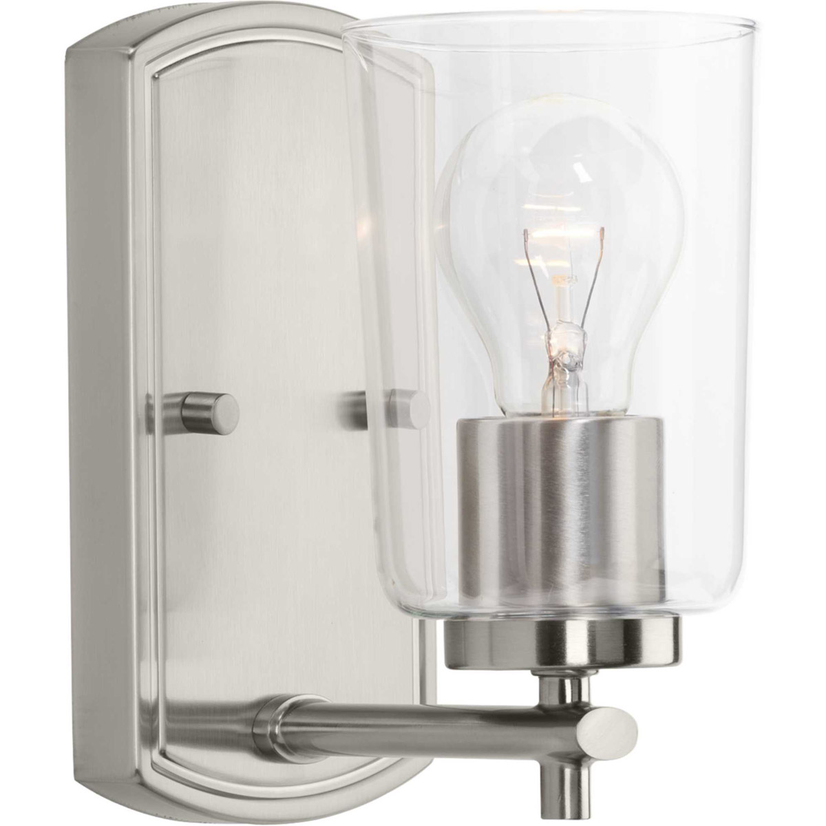 Adley 1 Light 5 inch Brushed Nickel Bath Vanity Wall Light