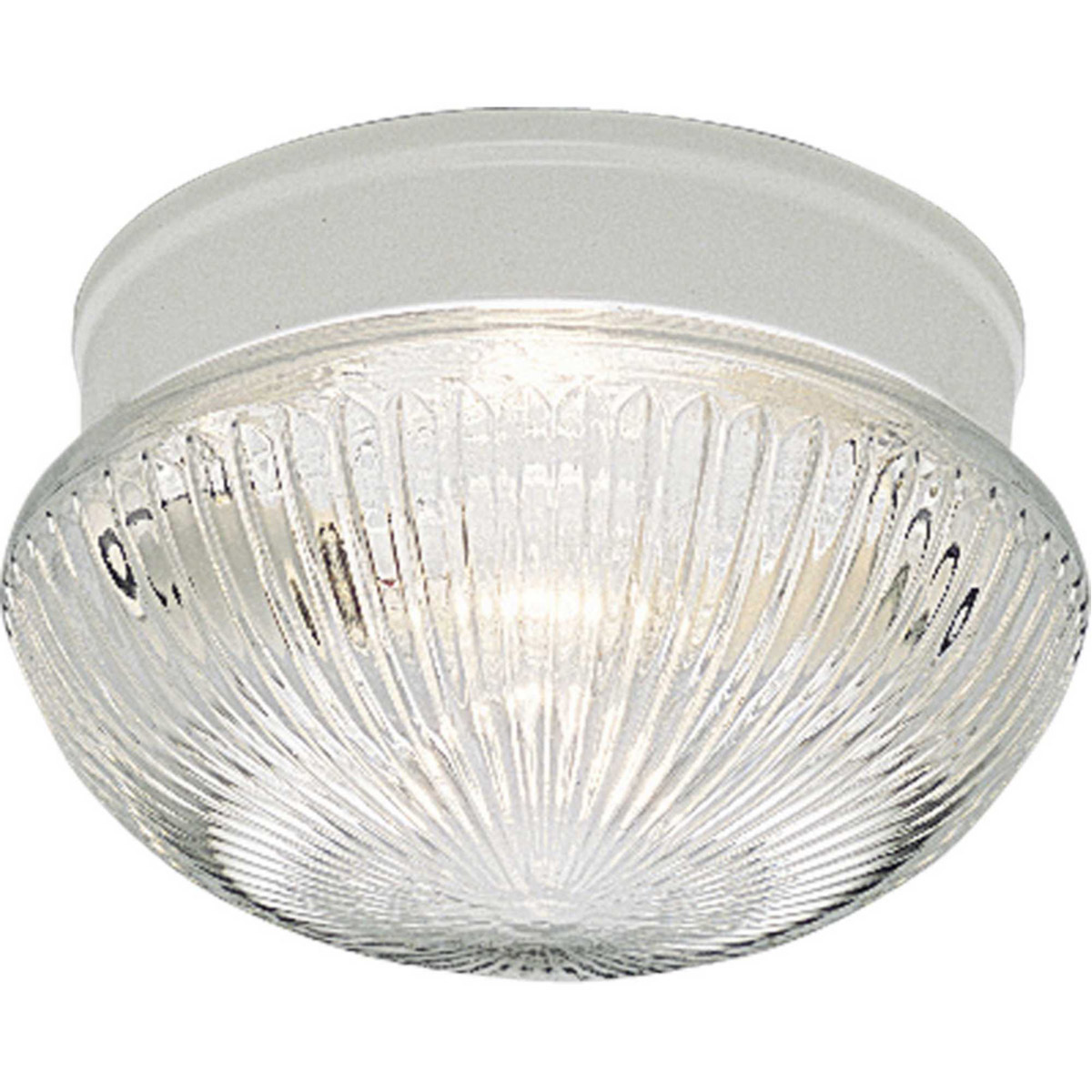 Fitter 2 Light 9.5 inch White Flush Mount Ceiling Light