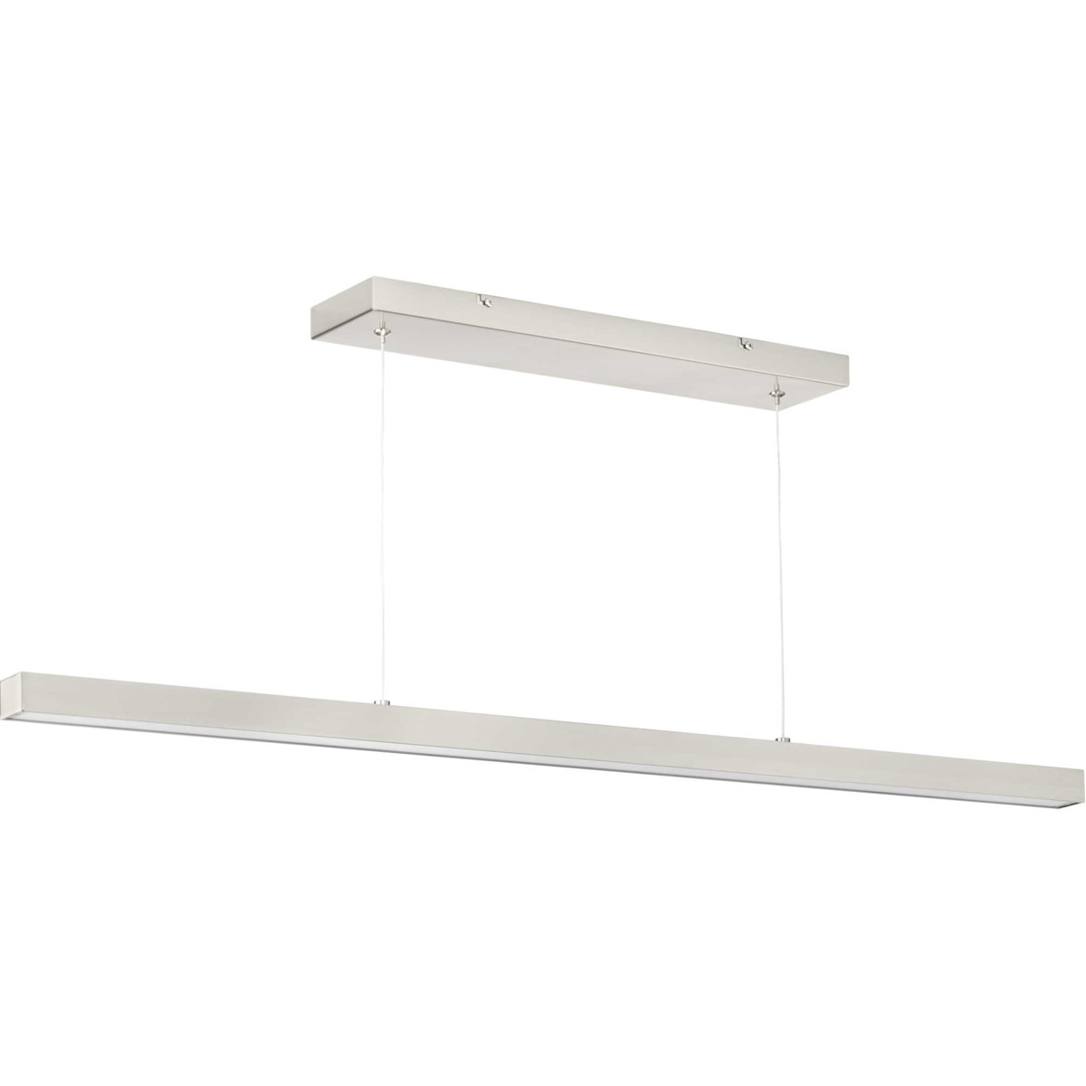 Planck LED LED 47.25 inch Brushed Nickel Pendant Ceiling Light, Progress LED