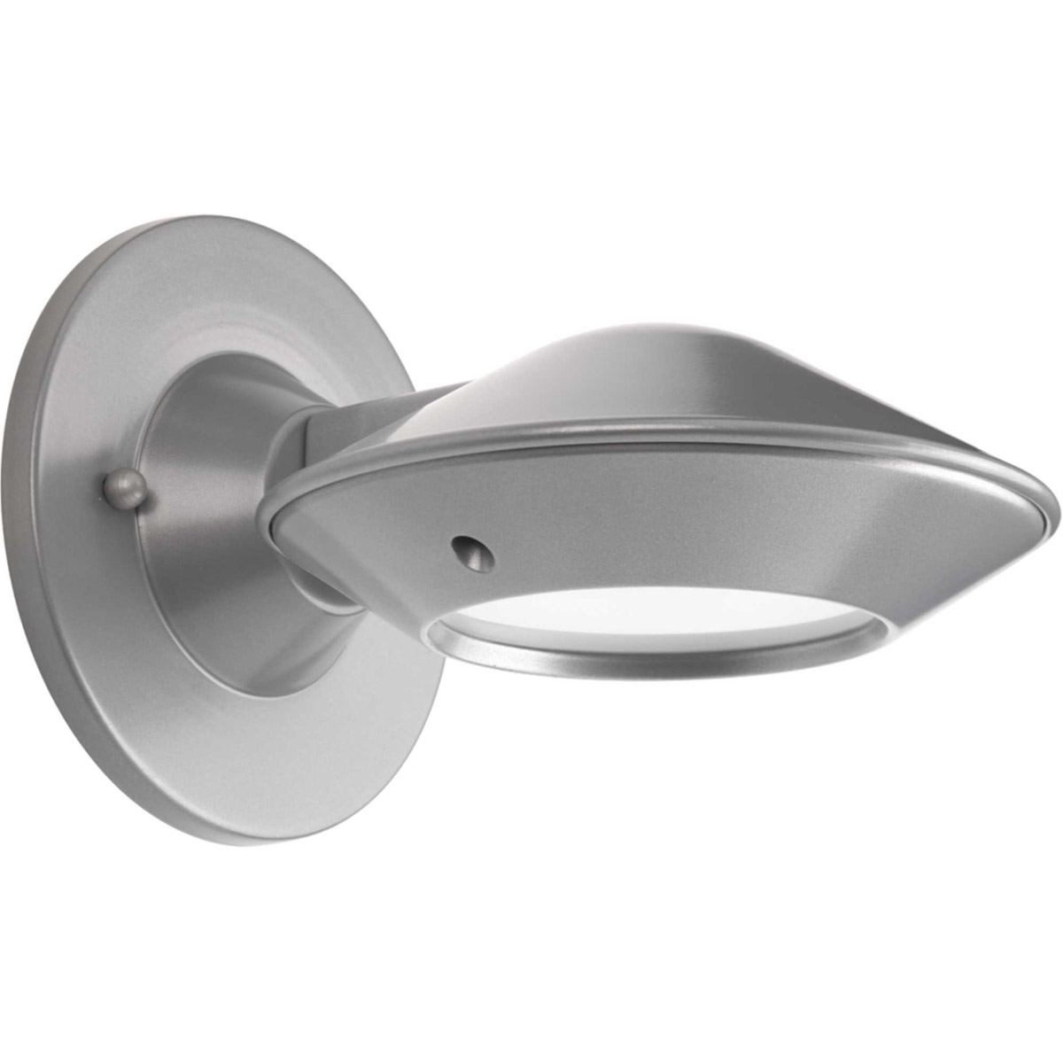 Strata LED Outdoor Wall Lantern in Metallic Grey, Progress LED