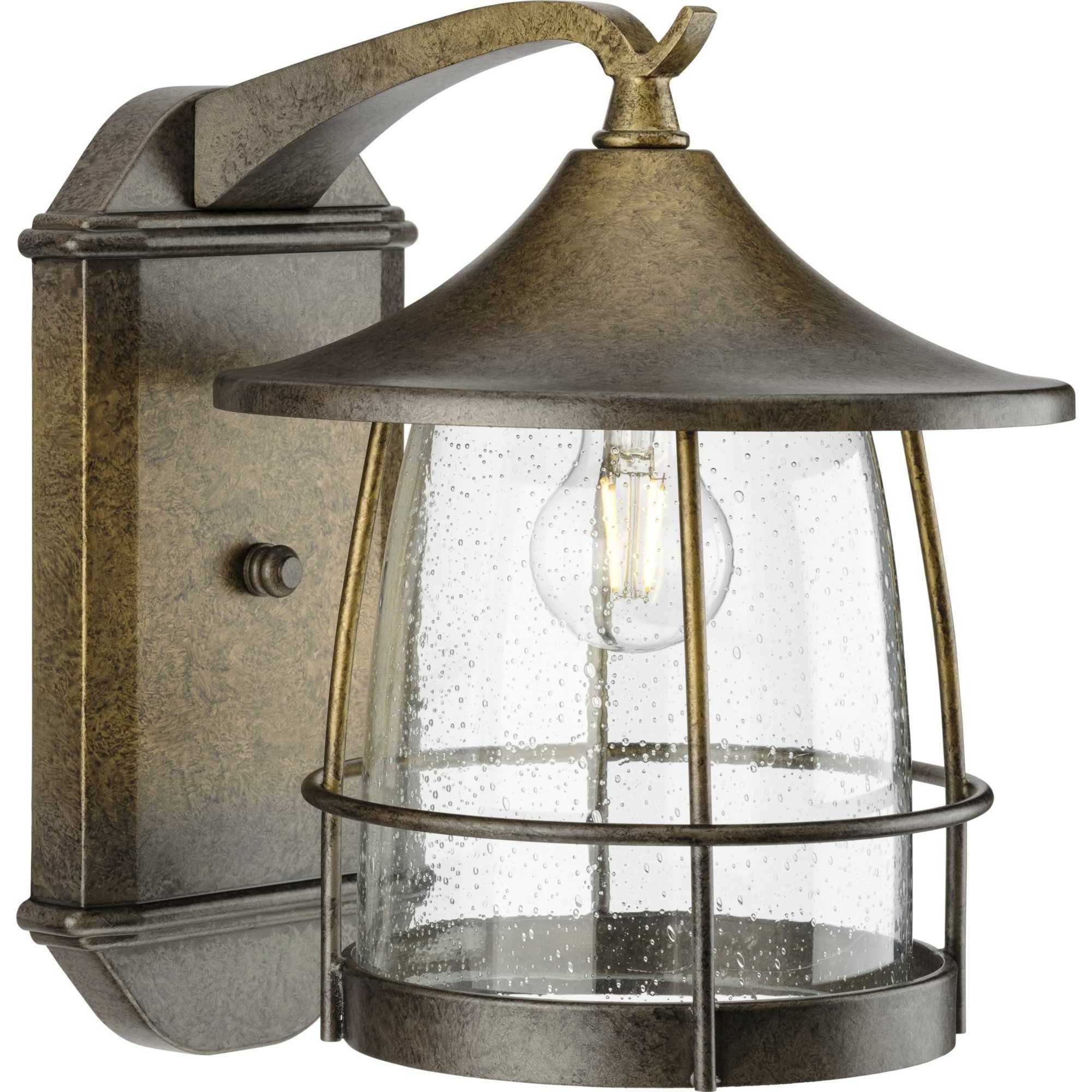 Progress P5764-86 Prairie 1 Light 14 inch Burnished Chestnut