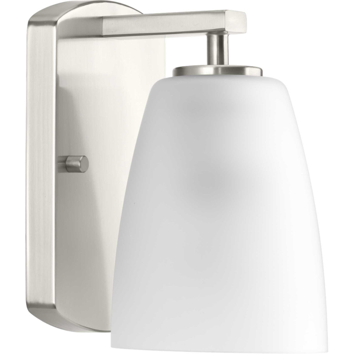 Leap 1 Light 5 inch Brushed Nickel Bath Vanity Wall Light