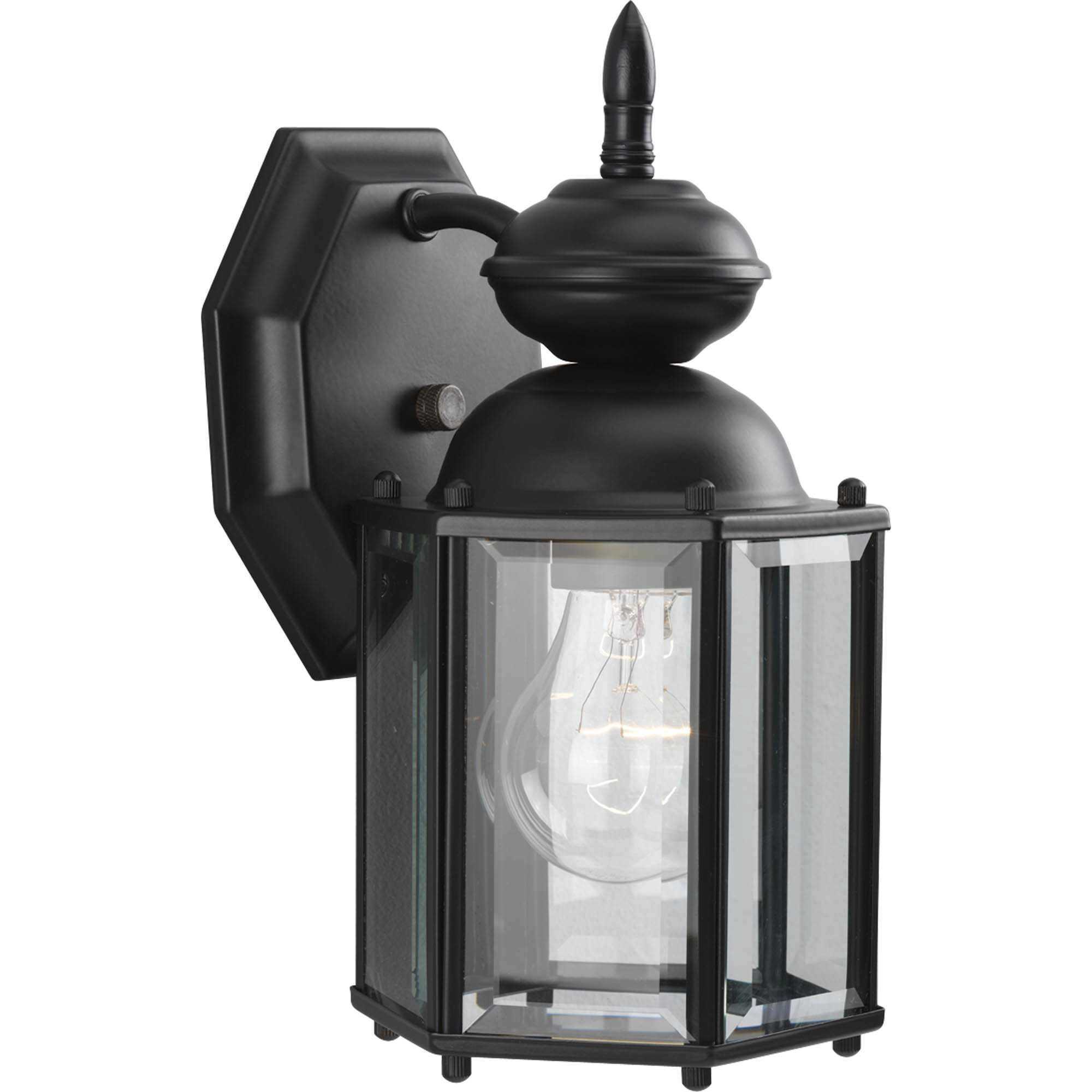 Progress P5756 31 BrassGUARD Outdoor Wall Lantern in Black