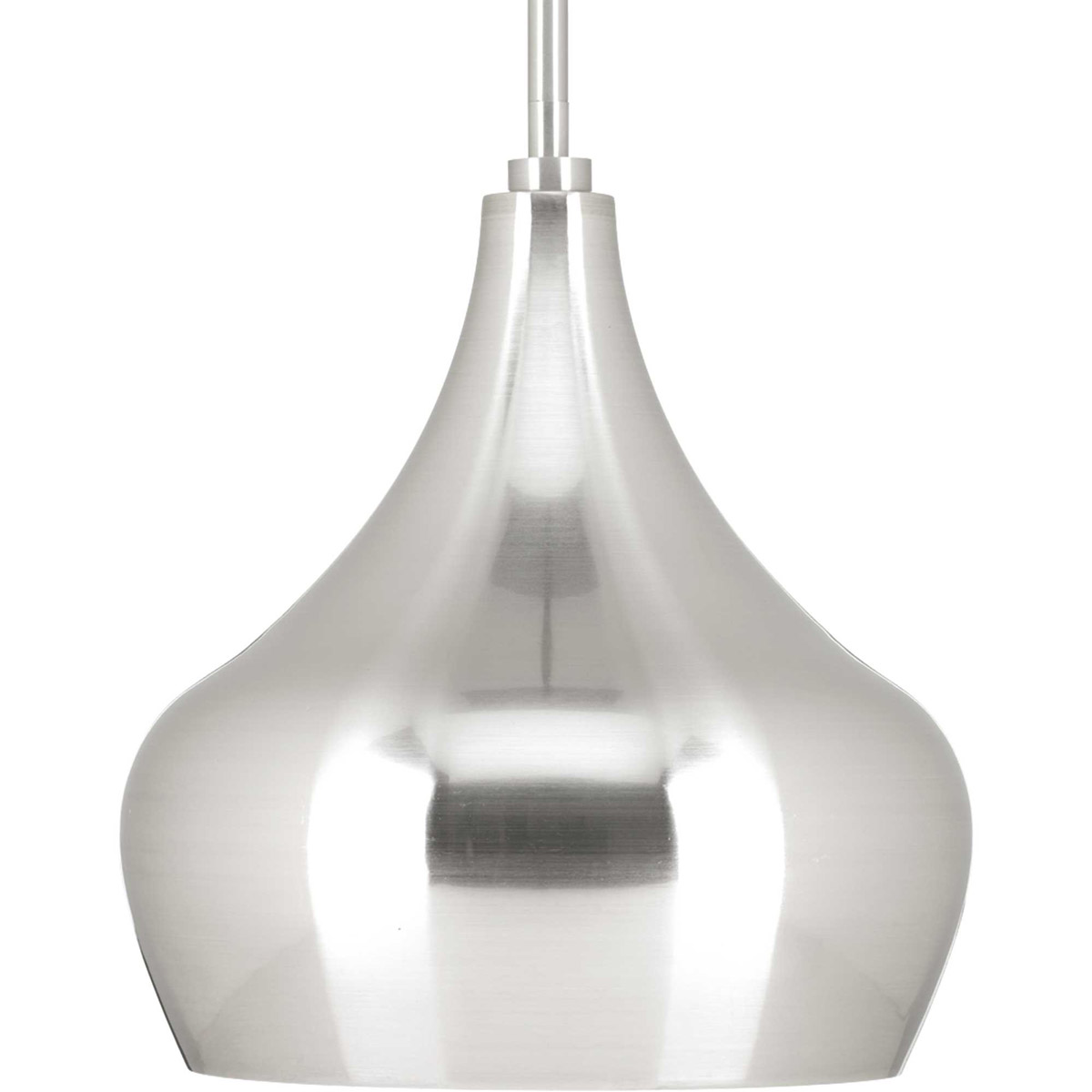 Onion LED LED 10 inch Brushed Nickel Pendant Ceiling Light, Progress LED