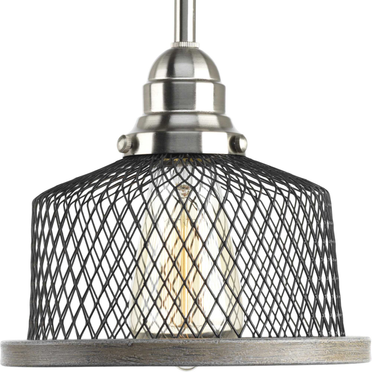 Tilley 1 Light 8 inch Brushed Nickel Mini-Pendant Ceiling Light
