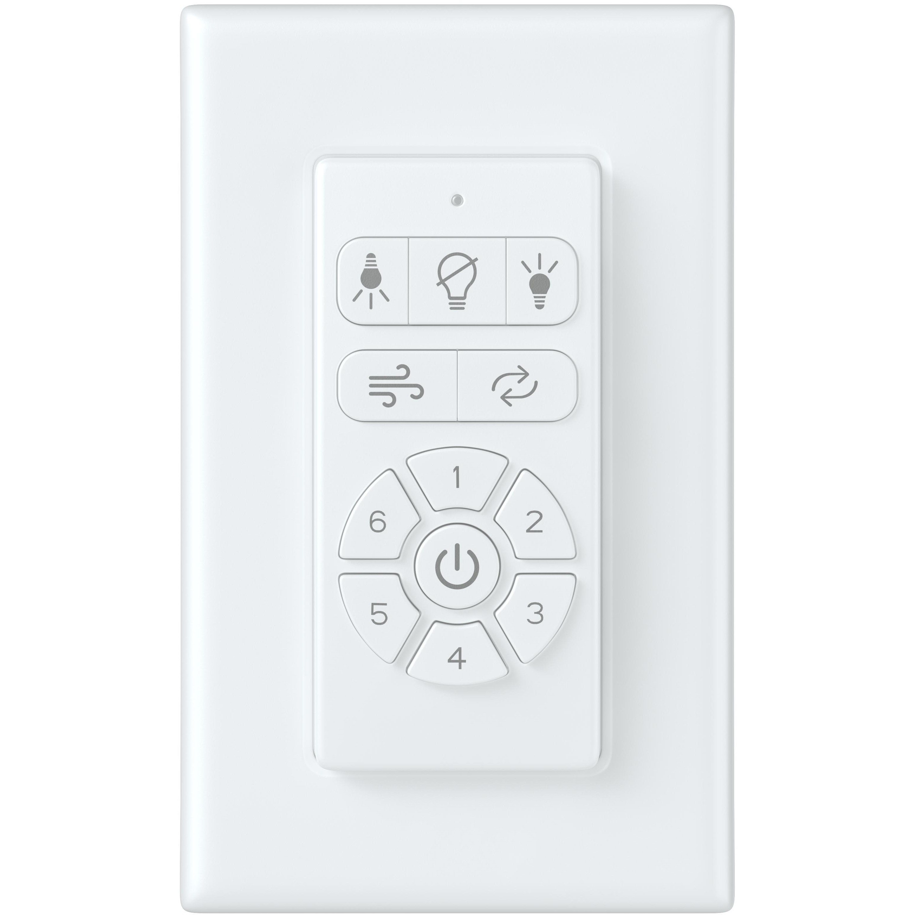 DC Full Function White Handheld Remote Control