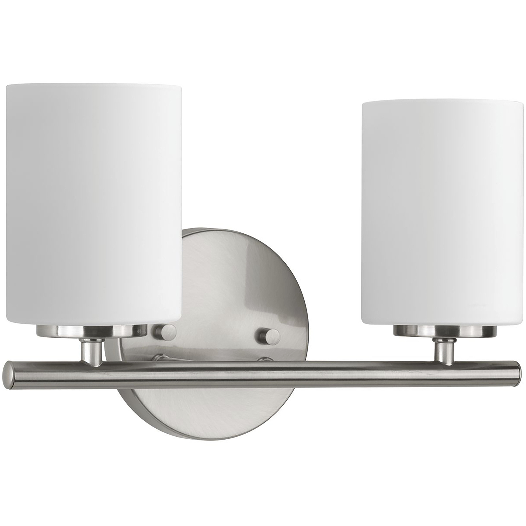 Replay 2 Light 13 inch Brushed Nickel Bath Vanity Wall Light